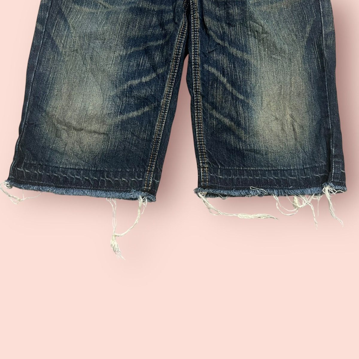 Edwin × If Six Was Nine × Tornado Mart RARE VINTAGE EDWIN XV DENIM SHORTS (W30'-31') Size US 31 - 9 Thumbnail