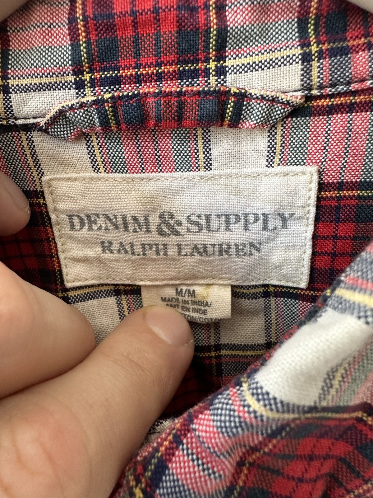 Denim & Supply Ralph Lauren Authentic Denim & Supply Ralph Lauren Plaid Shirt - Size M Size US M / EU 48-50 / 2 - 8 Thumbnail