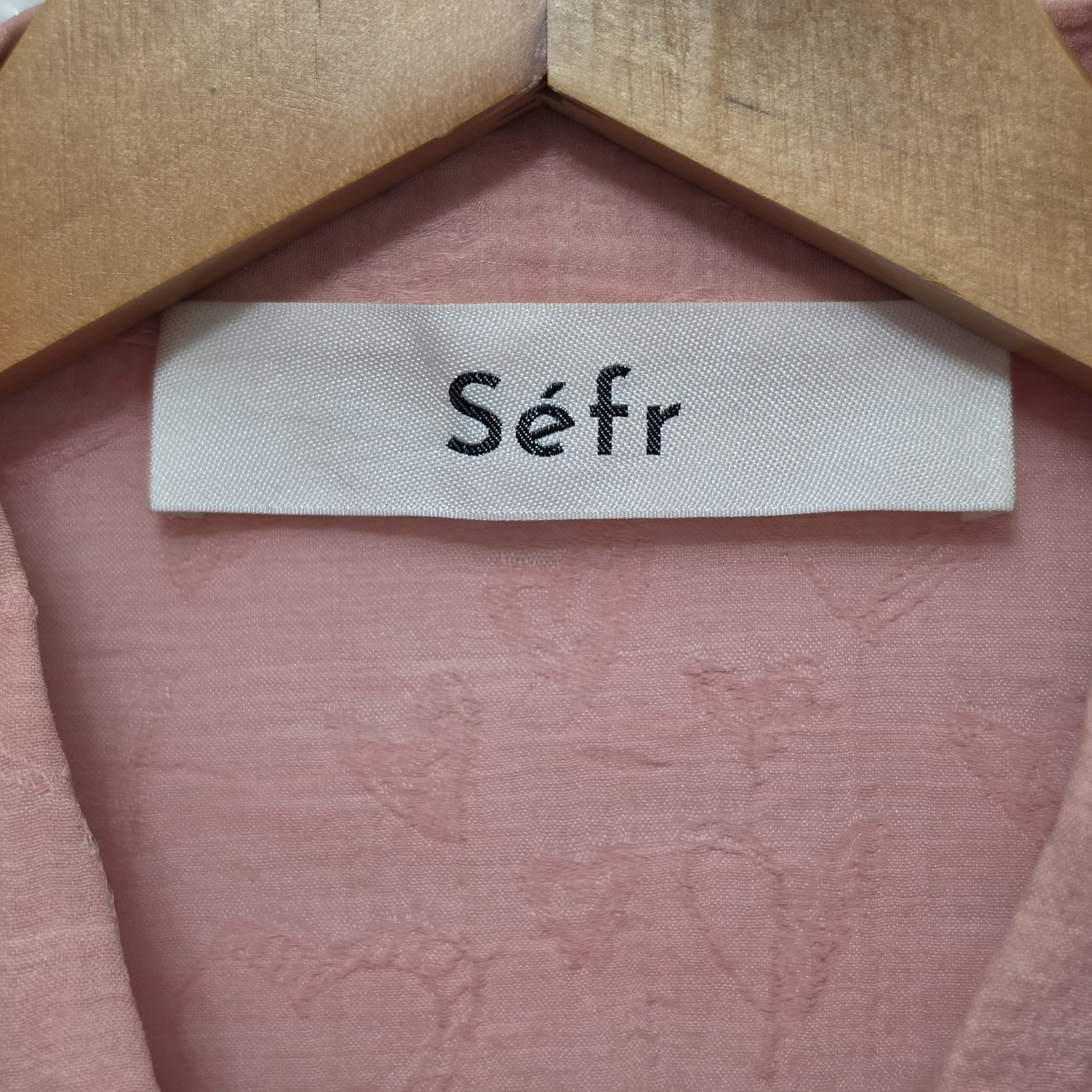 Sefr Jagou textured cotton-silk shirt Size US L / EU 52-54 / 3 - 3 Thumbnail