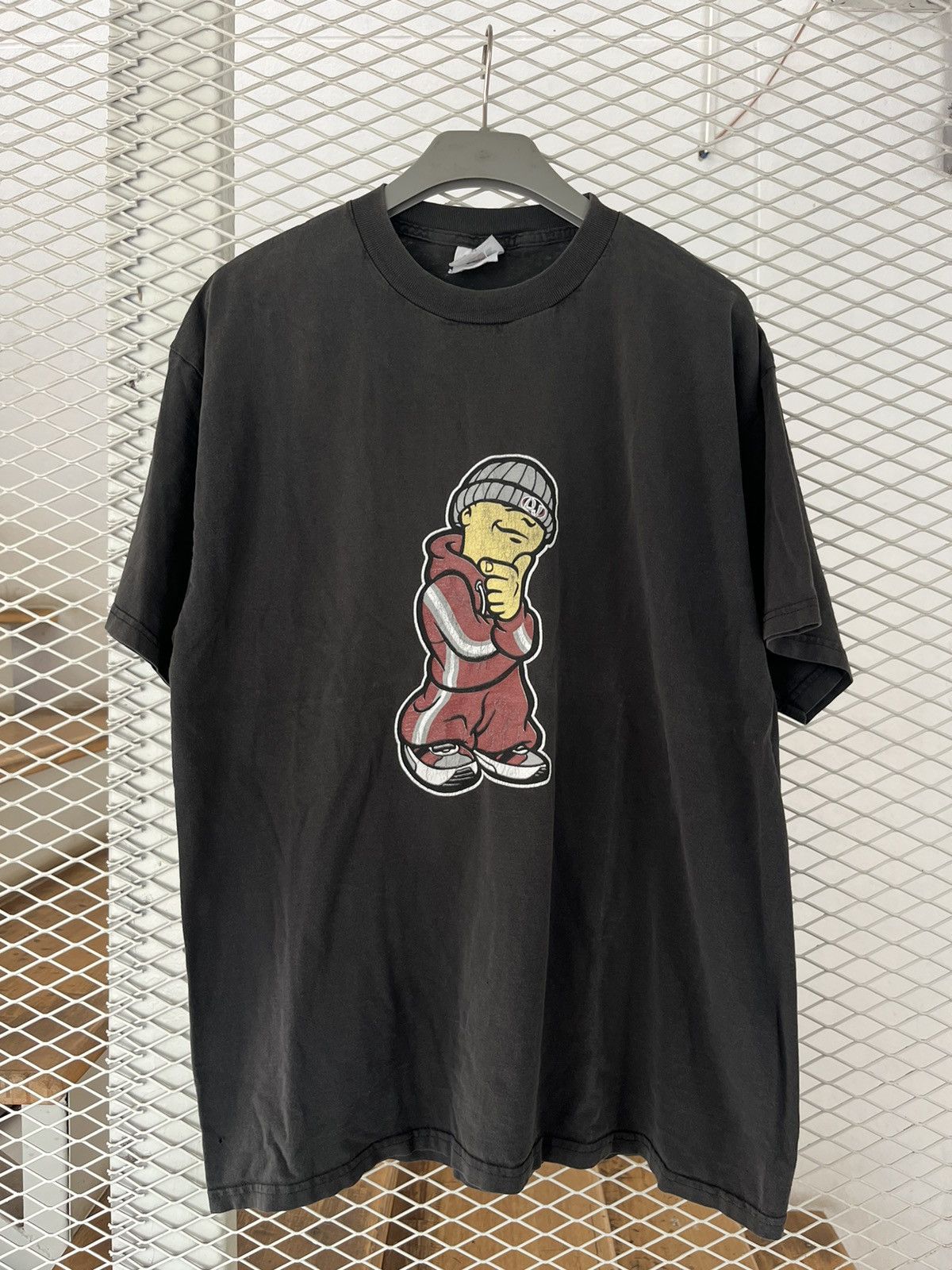 Band Tees × Vintage Vintage DJ Street Style Y2K Character 90’s Tshirt Size US XL / EU 56 / 4 - 2 Thumbnail