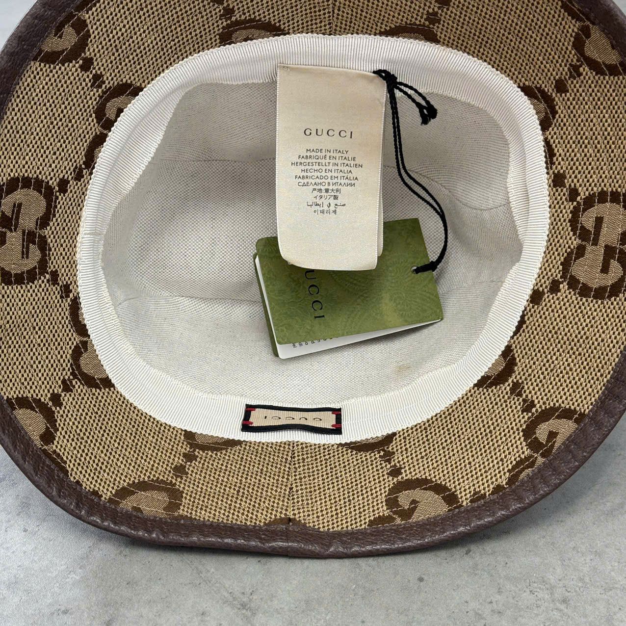 Gucci GUCCI Canvas Bucket Hat Size ONE SIZE - 5 Thumbnail