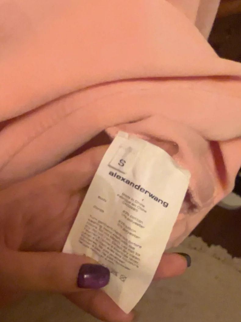 Alexander Wang Alexander Wang Pink Long Sleeve Top- Size S / US 4 / IT 40 - 3 Thumbnail