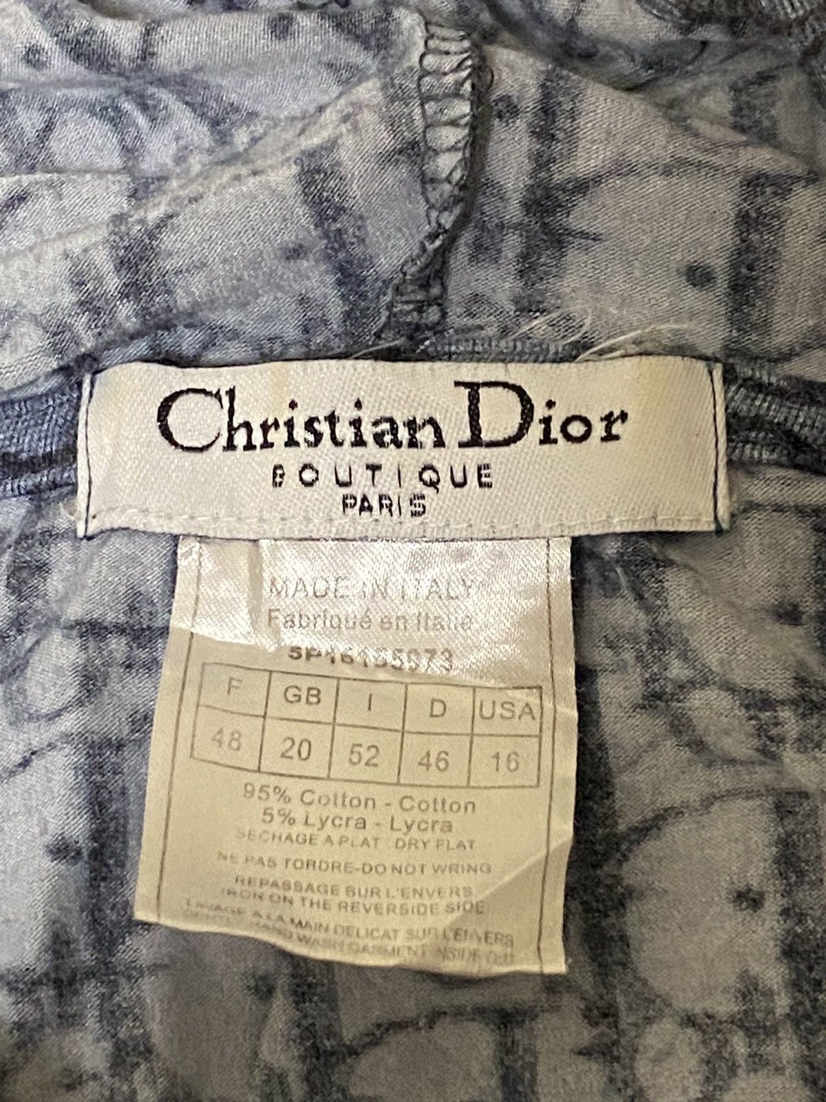 Christian Dior Monsieur Christian Dior monogram zipper hoodie Size XL / US 12-14 / IT 48-50 - 5 Thumbnail