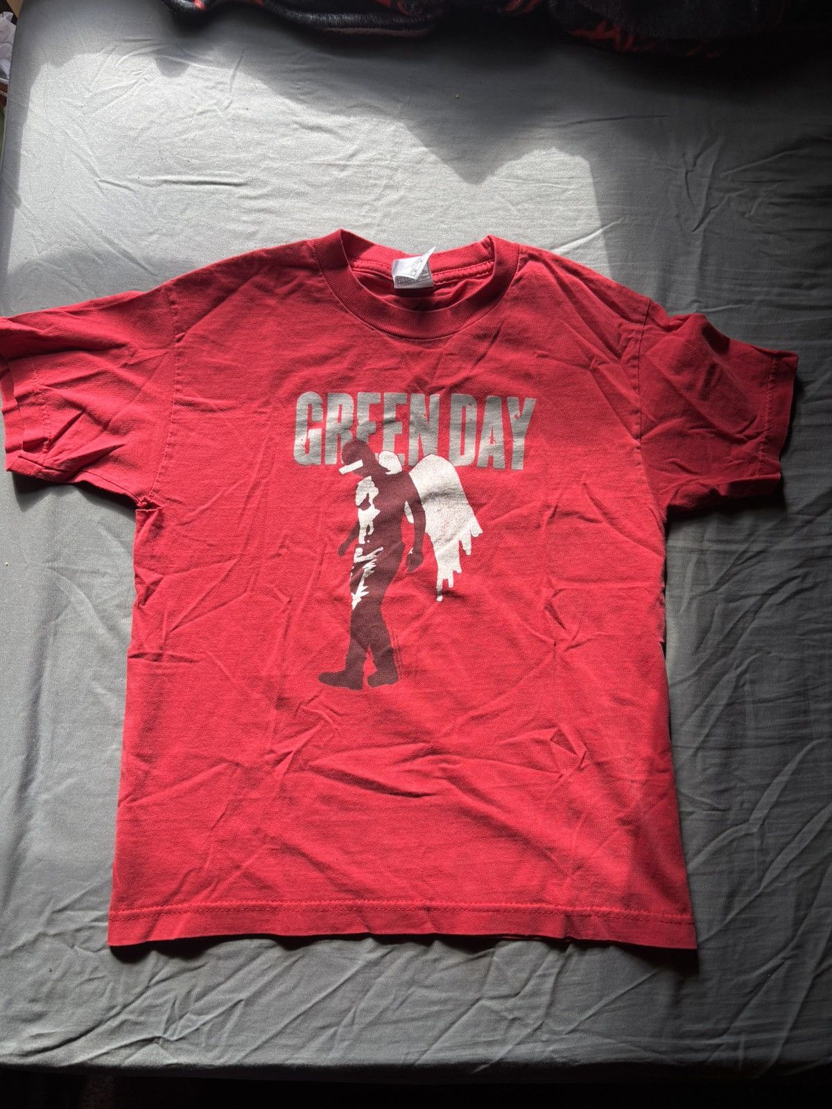 Band Tees × Vintage Vintage 2000's Greenday American Idiot Original Tour Tee Size M / US 6-8 / IT 42-44 - 1 Thumbnail