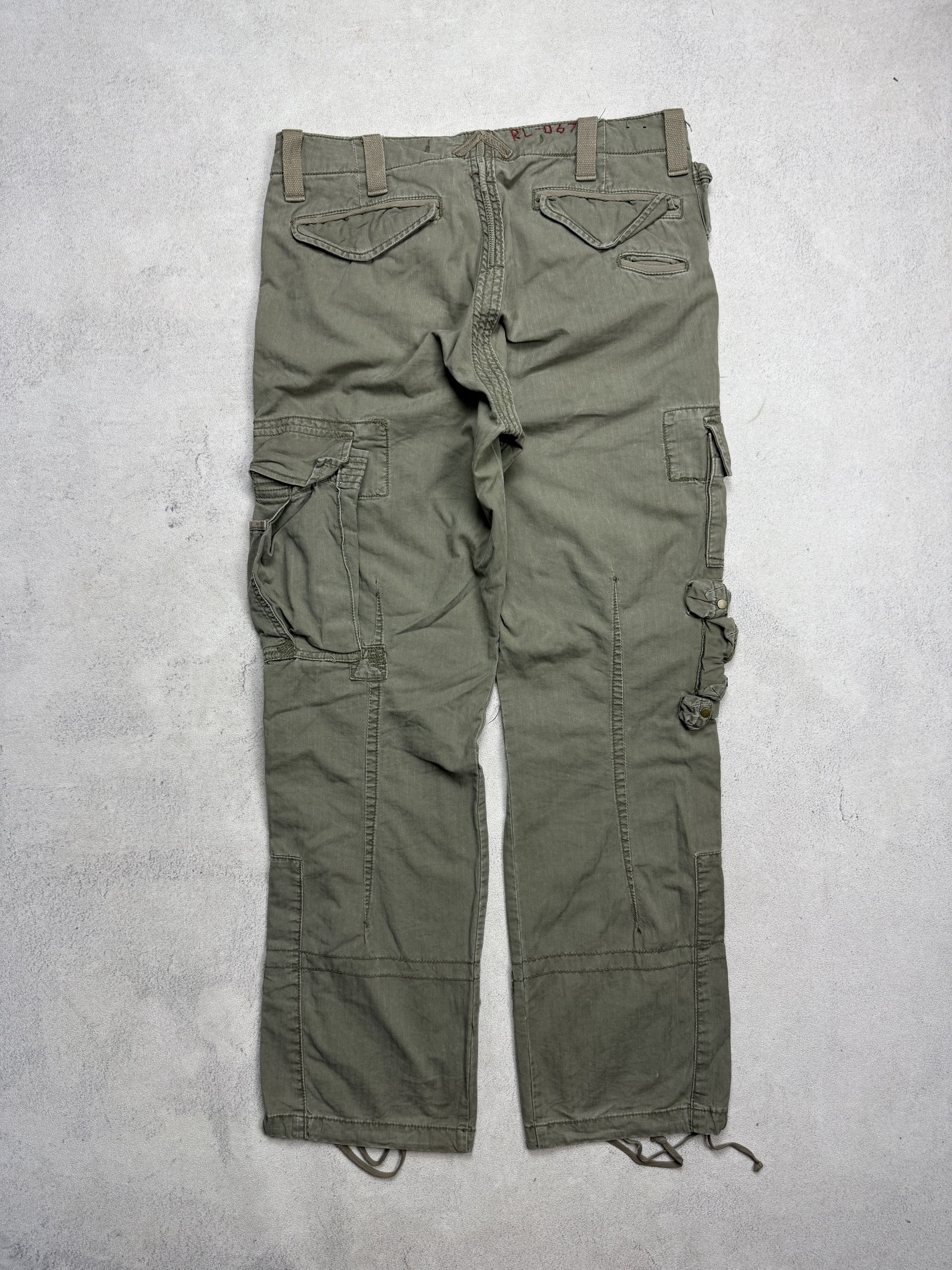 Polo Ralph Lauren Polo Ralph Lauren Cargo Pants Multi Pocket Size US 33 - 4 Thumbnail