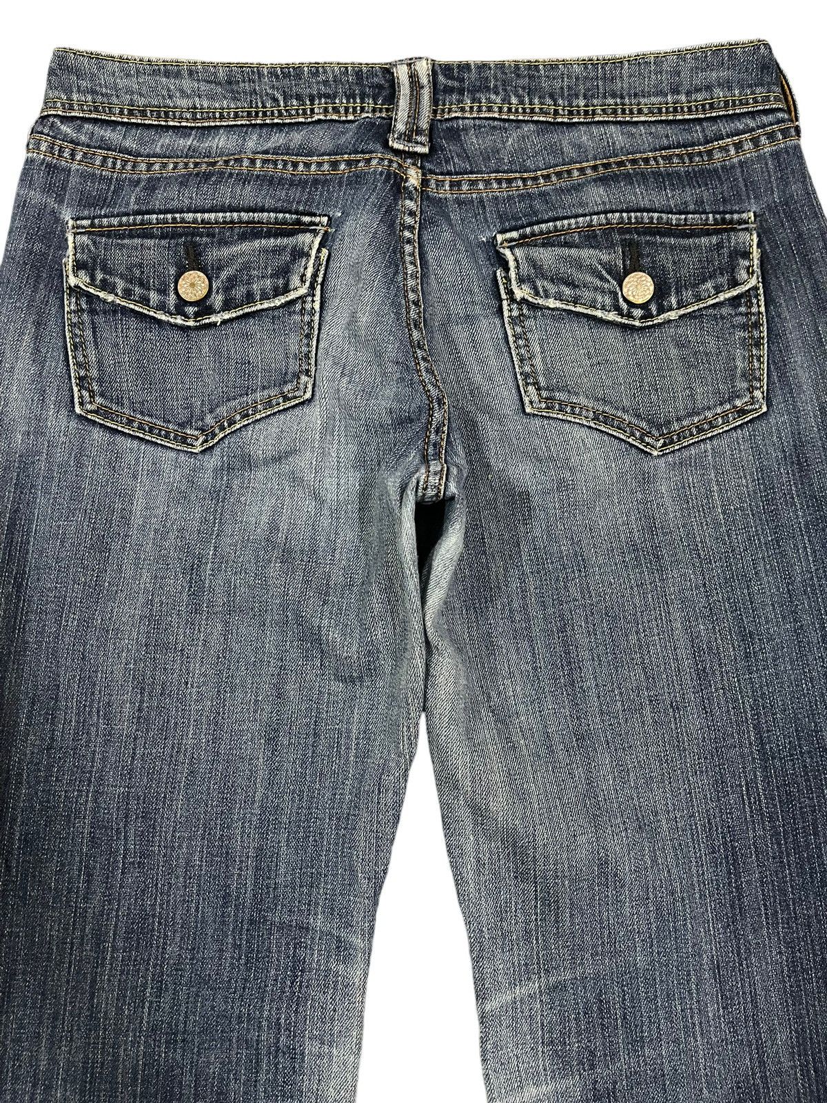 Hysteric Glamour Vintage Japanese Brand Blue Wash Style Flare Jeans Size US 30 / EU 46 - 4 Thumbnail