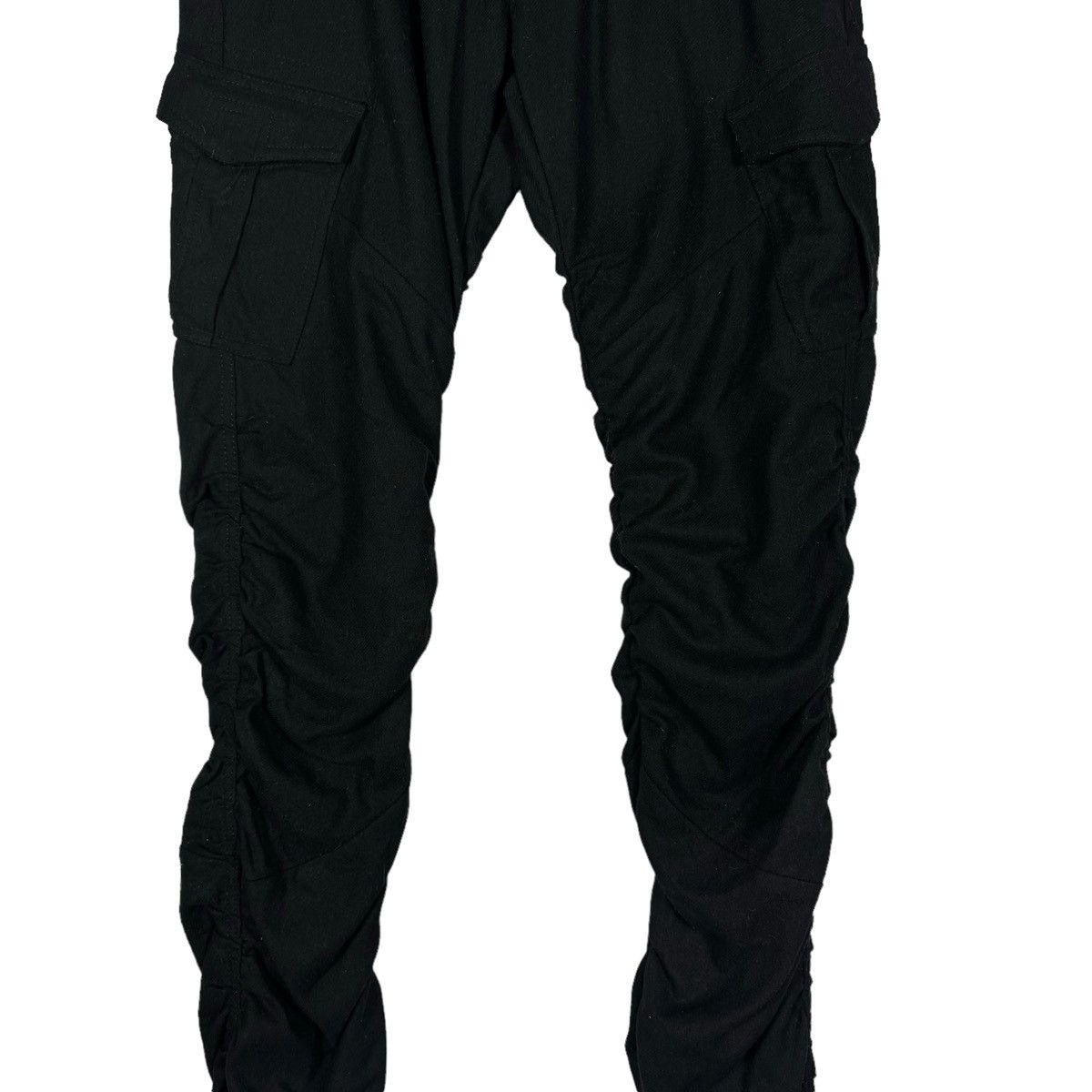 Tornado Mart Archive Tornado Mart Ruched Stacked Cargo Pants Size US 33 - 8 Thumbnail