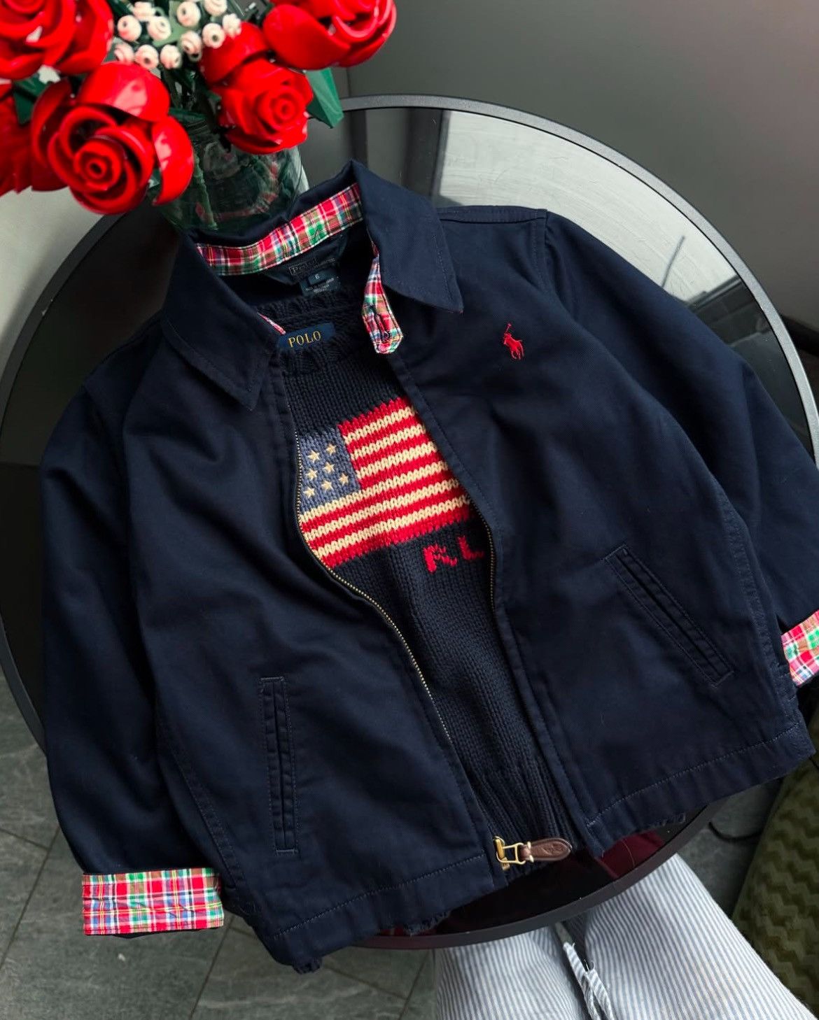 Polo Ralph Lauren Vintage jacket PRL polo Ralph Lauren kids Size US XXS / EU 40 - 1 Thumbnail