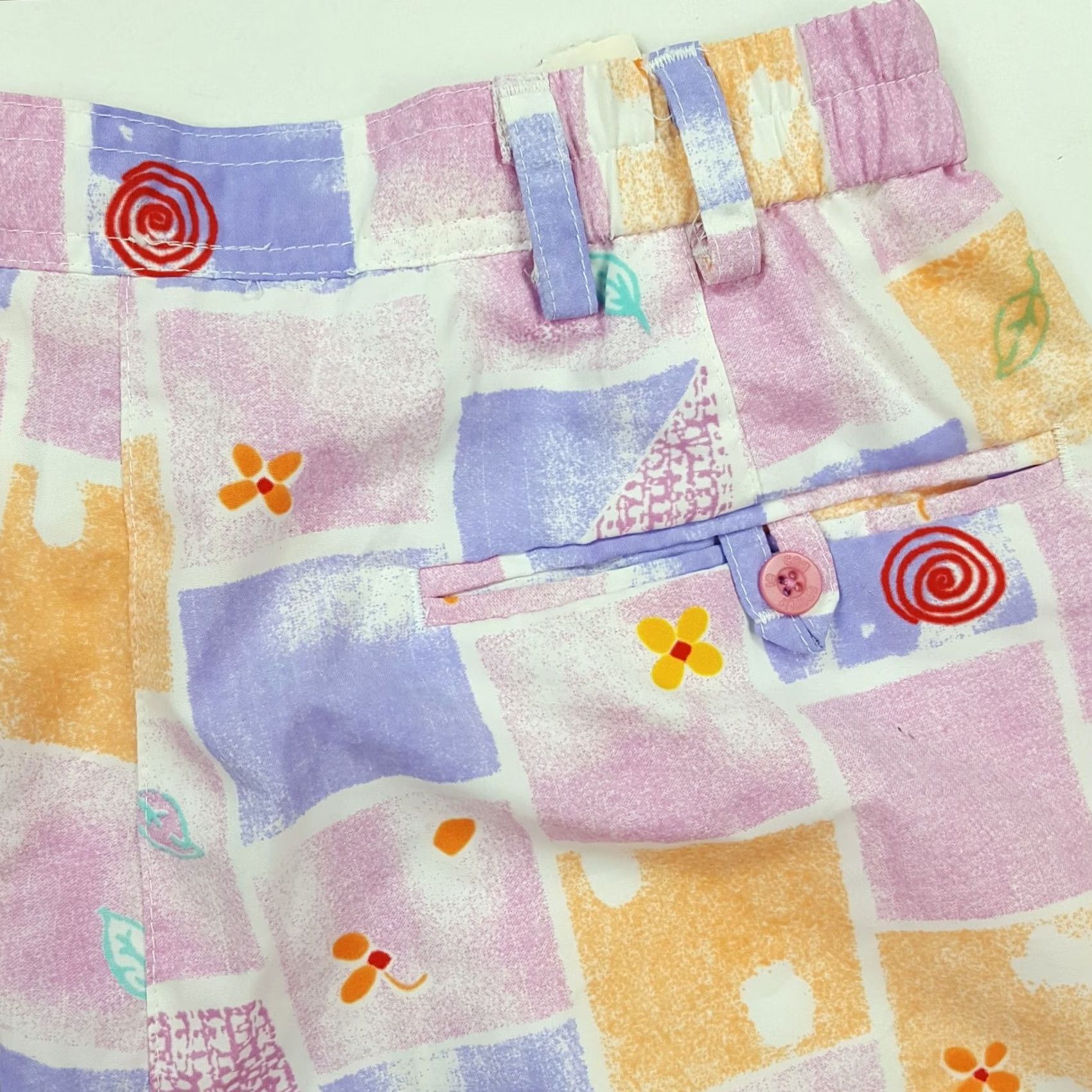 Le Coq Sportif VINTAGE Le Coq Sportif Pastel Chino Womens Medium Purple Pink Outdoor Shorts 90s Size 32" / US 10 / IT 46 - 6 Thumbnail