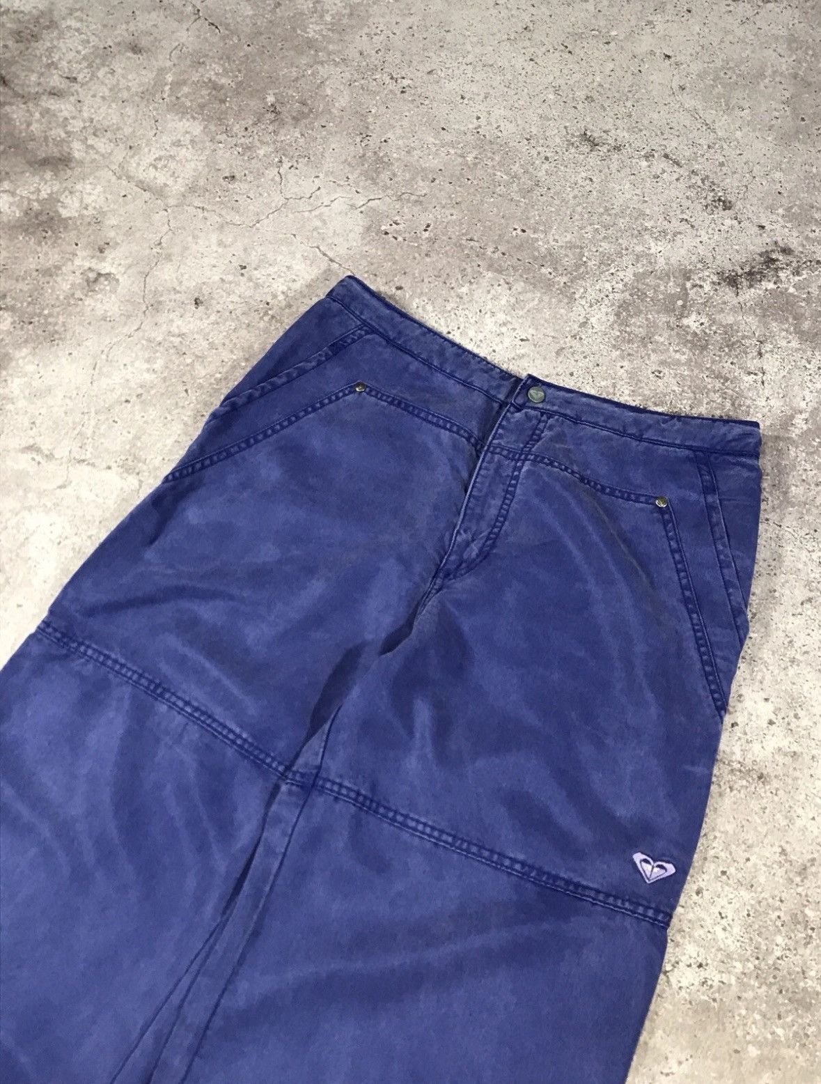 Quiksilver Vintage Quiksilver Y2K Purple Baggy Pants Embroidered Logo Size 27" / US 4 / IT 40 - 4 Thumbnail