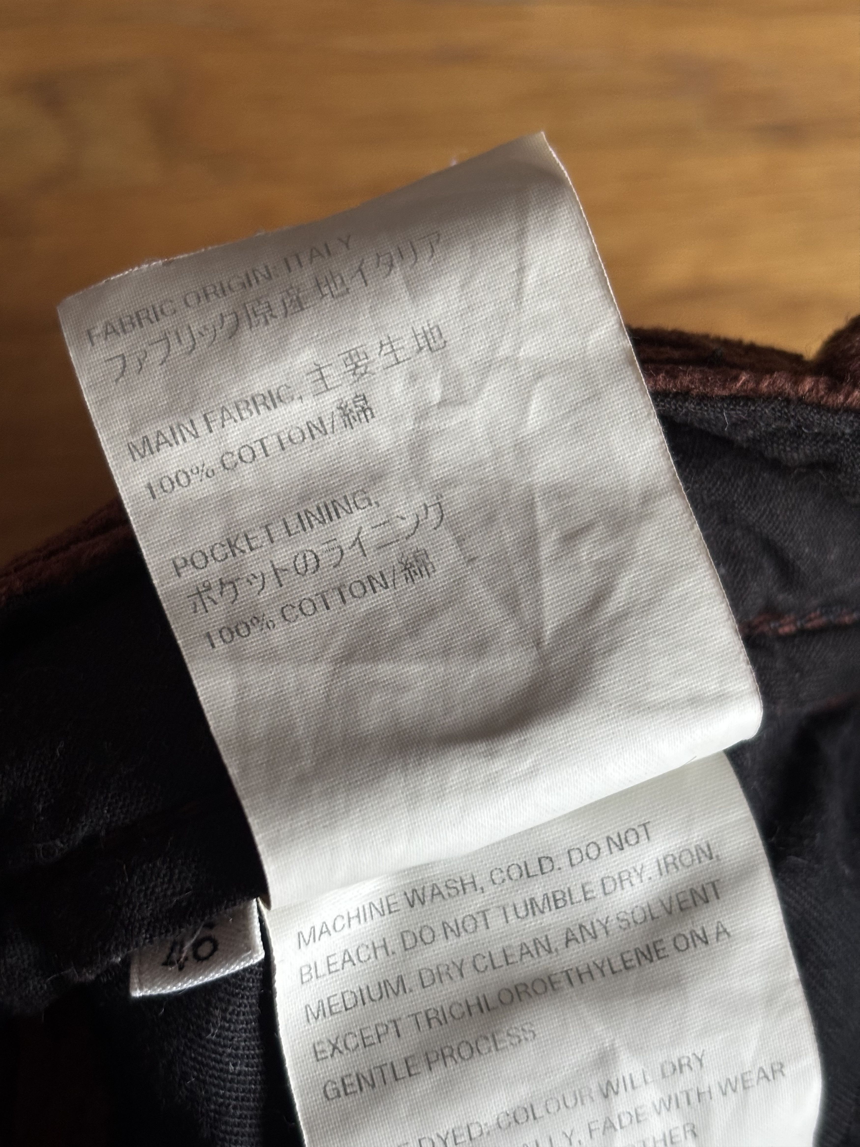 Our Legacy Our Legacy Corduroy Chinos Pants Size US 32 / EU 48 - 7 Thumbnail