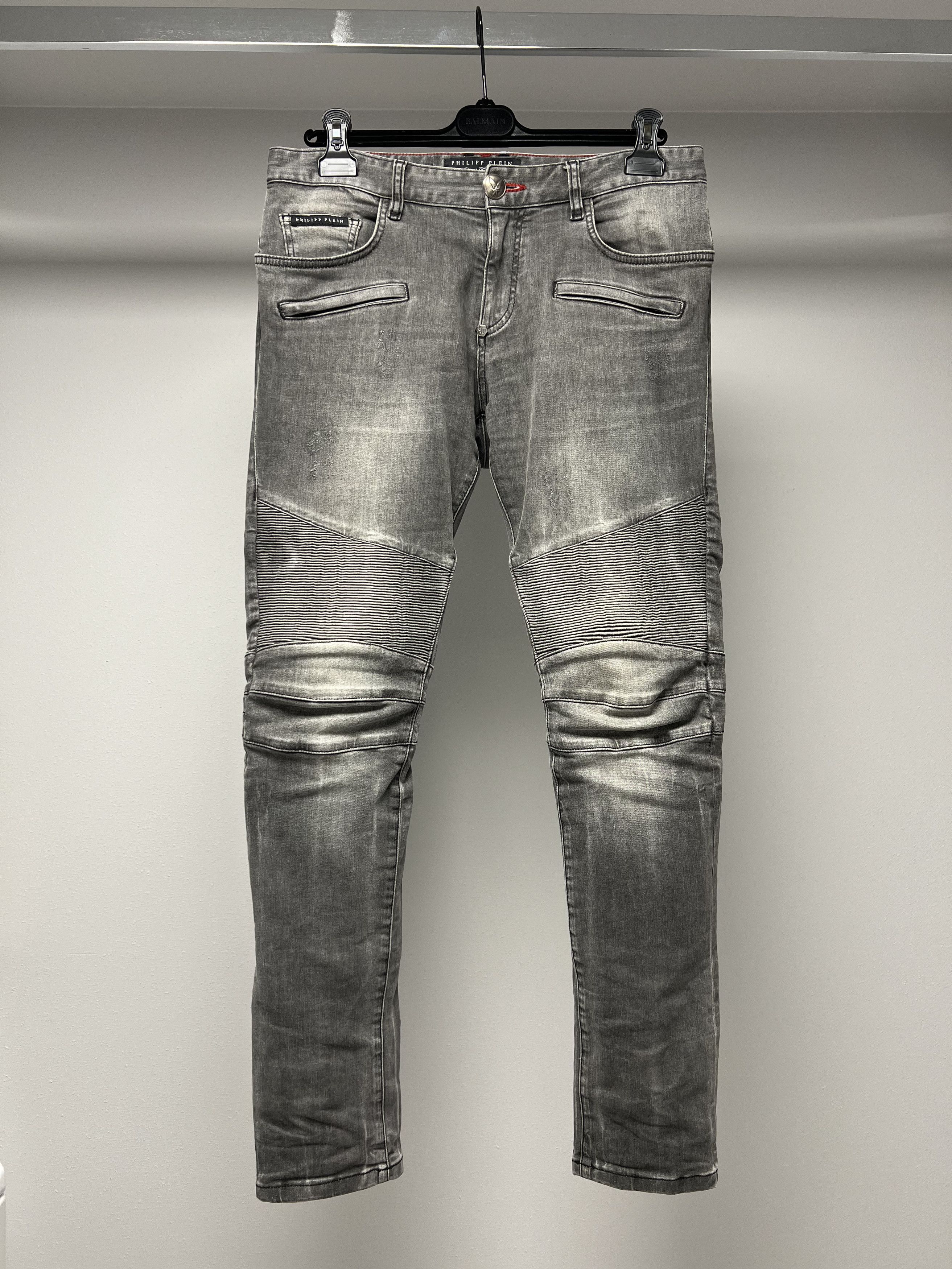 Mens Jeans Philipp Plein Biker Jeans PHILIPP PLEIN FW15 ILEGAL