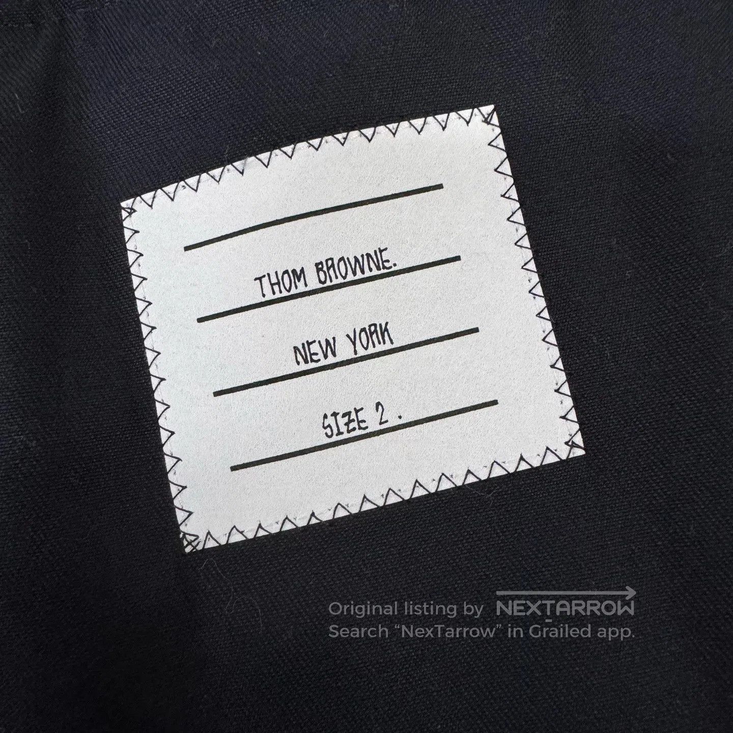 Thom Browne Thom Browne Sleeve cuff with gold buckle; casual suit jack Size US M / EU 48-50 / 2 - 5 Thumbnail