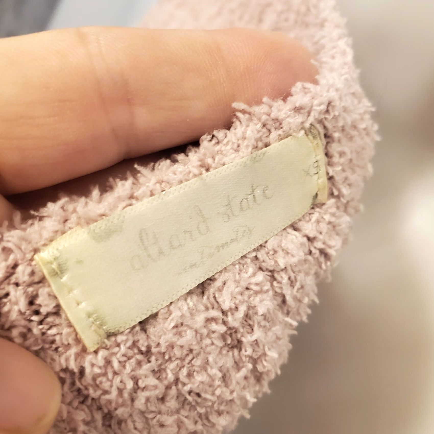 Vintage Altar'd State Anthropologie Chenile Cropped Sexy Fuzzy Tank Top Sz XS Blush Pink Size XS / US 0-2 / IT 36-38 - 4 Thumbnail
