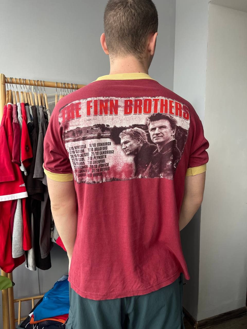 Band Tees × Vintage The finn brothers vintage 2010 rare tee Size US L / EU 52-54 / 3 - 1 Thumbnail