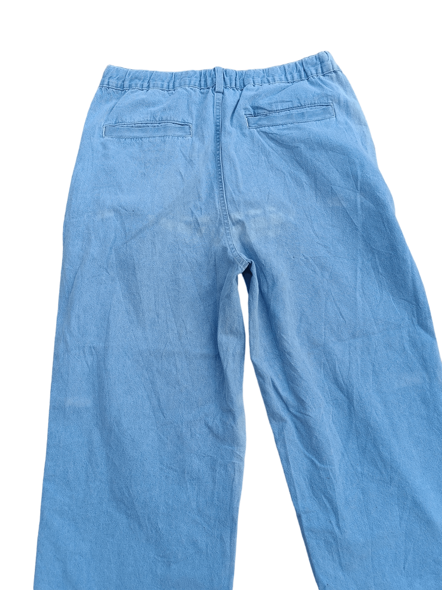 Japanese Brand Vintage Japanese Gu Baggy Style Flare Jeans 30x30 Size US 32 / EU 48 - 4 Thumbnail
