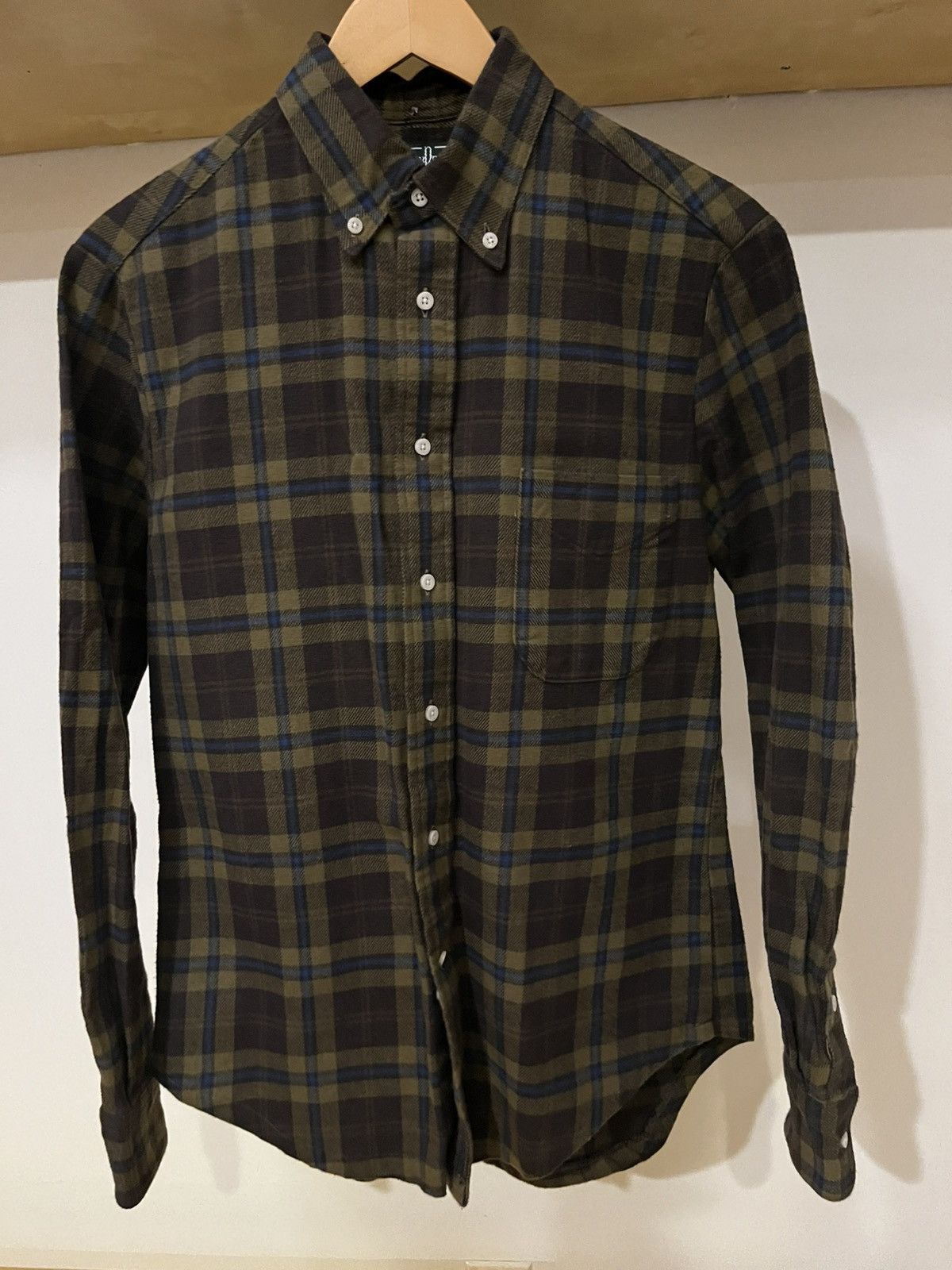 Gitman Bros Vintage Flannel Shirt miUSA size Small