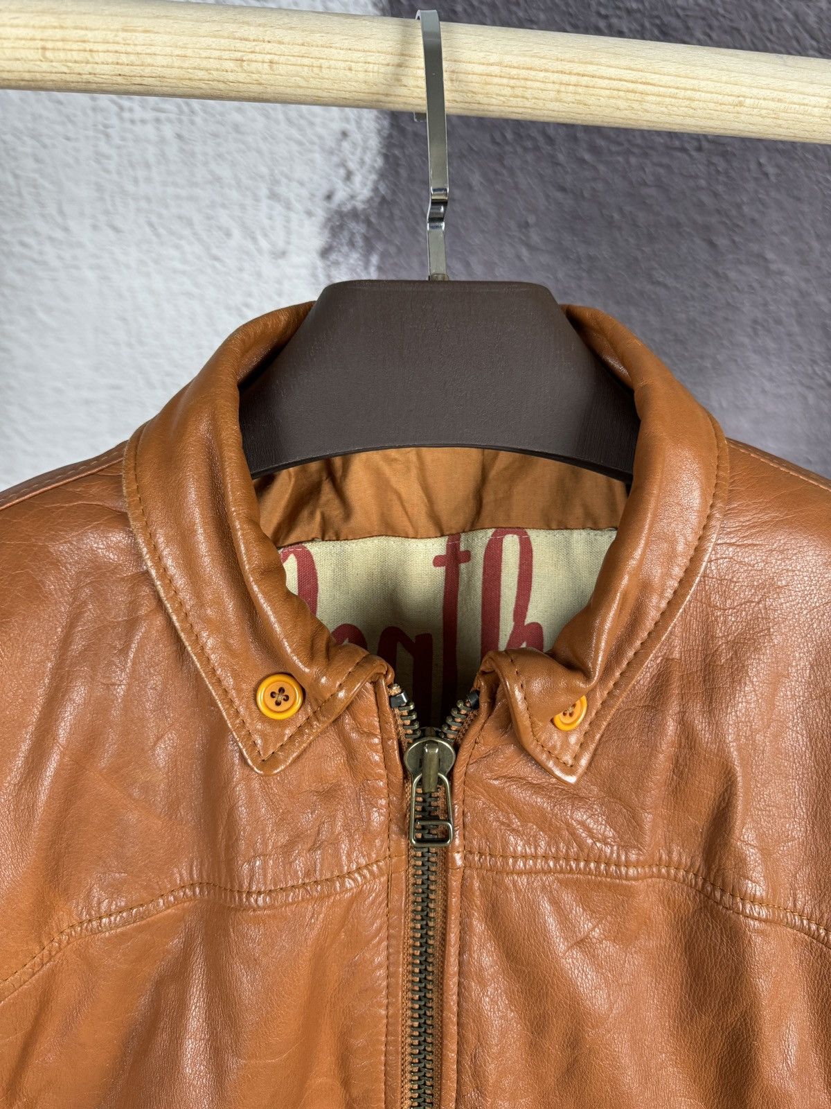 GF Ferre Vintage Leather Oaks by Gianfranco Ferre leather jacket rare Size US M / EU 48-50 / 2 - 8 Thumbnail