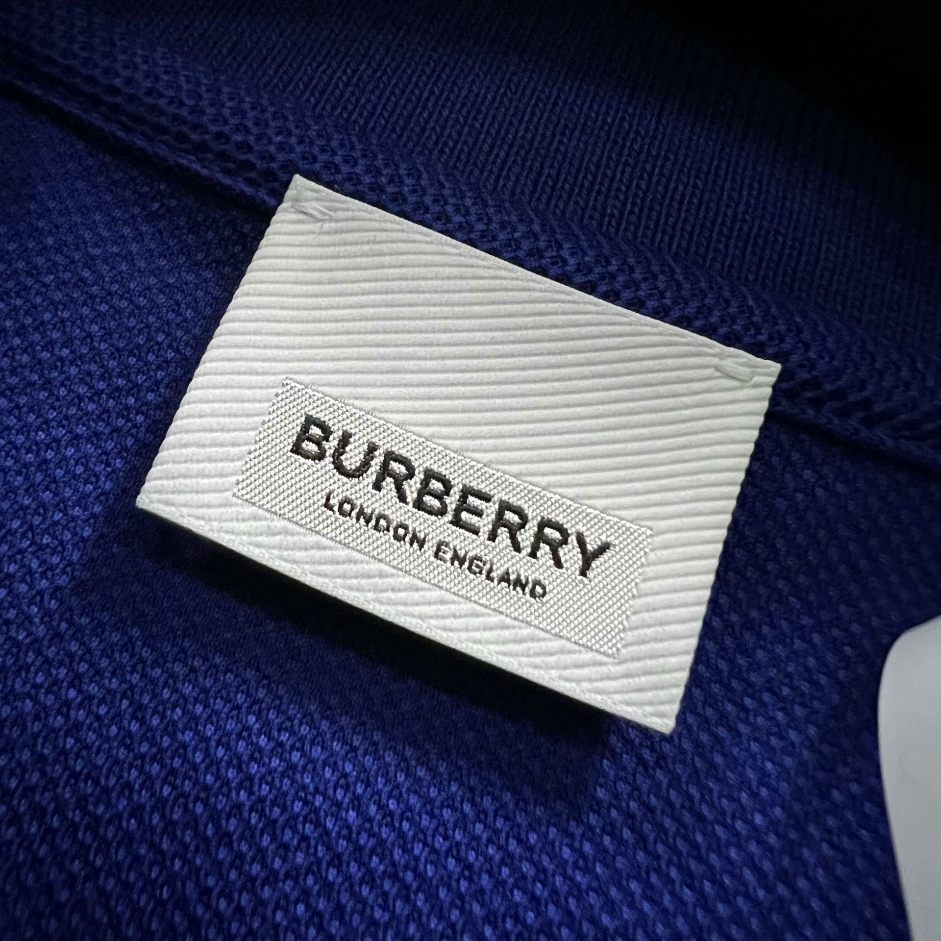 Burberry Burberry Logo Fleece Embroidered Polo Size US S / EU 44-46 / 1 - 4 Thumbnail