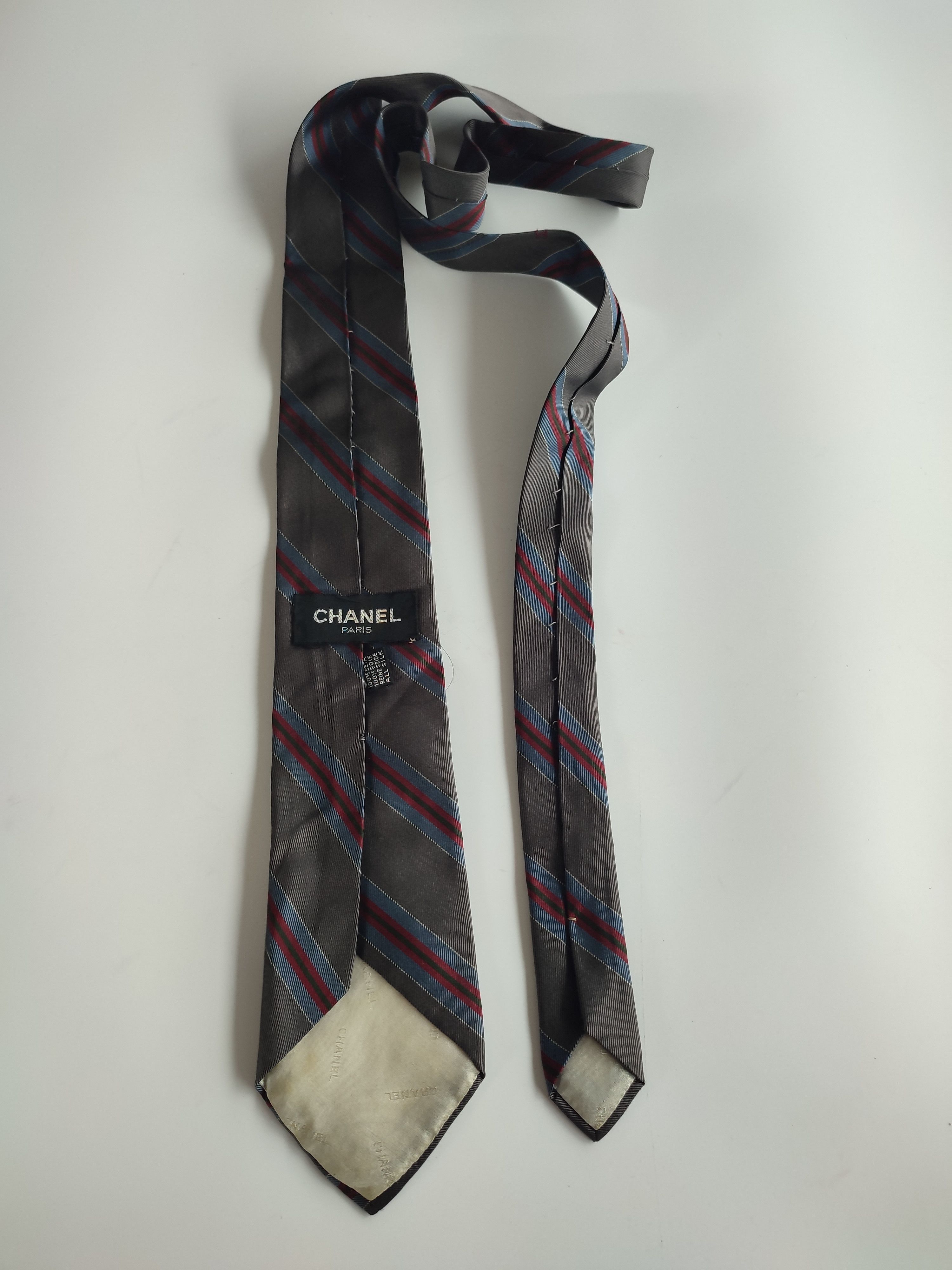 Chanel Authentic chanel vtg necktie Size ONE SIZE - 3 Thumbnail