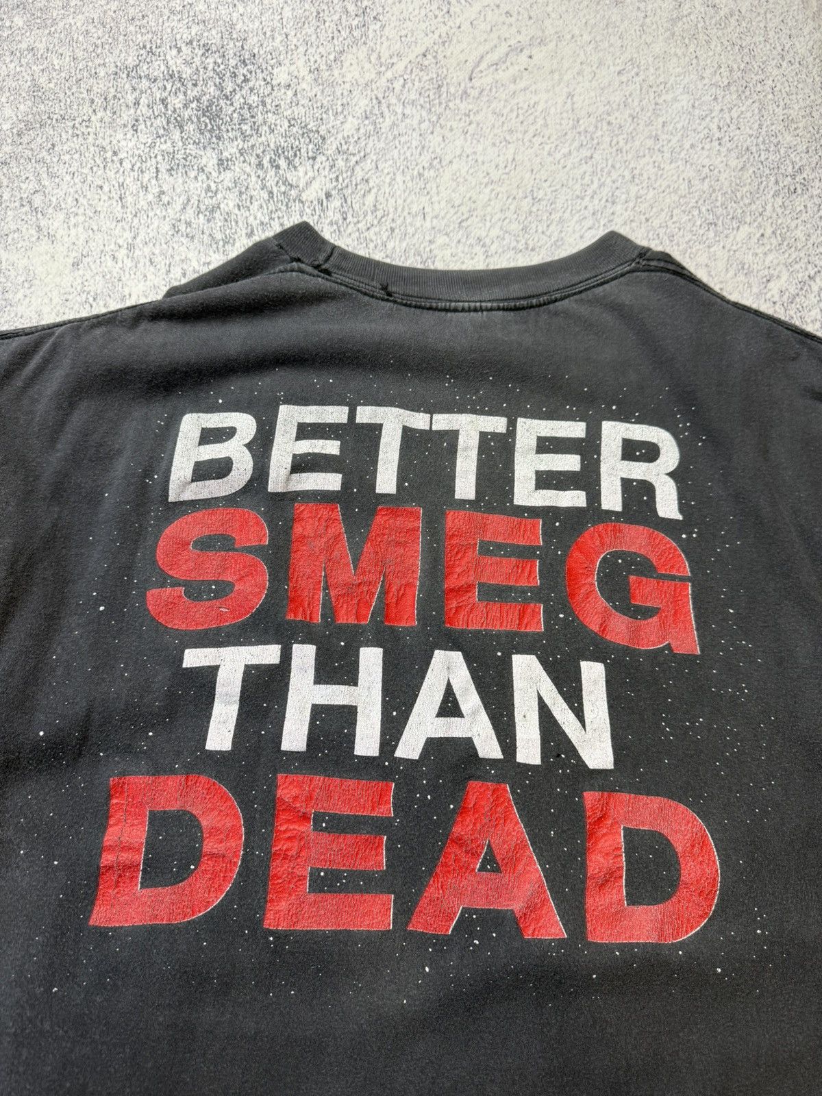 Vintage Vintage Red Dwarf Smeg Head T-Shirt 90s Single Stitch Sci-Fi Size US M / EU 48-50 / 2 - 18 Thumbnail