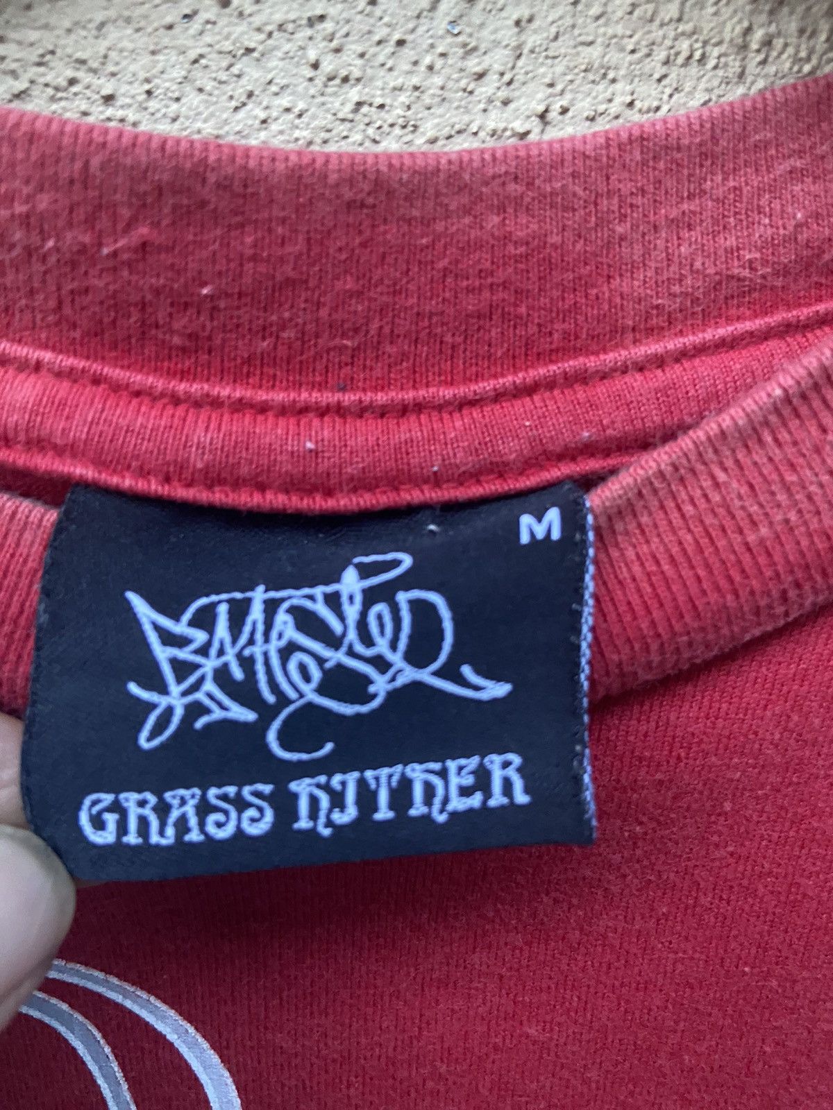 Vintage Vintage y2k Grass Hitter t shirt graffiti Size US M / EU 48-50 / 2 - 5 Thumbnail