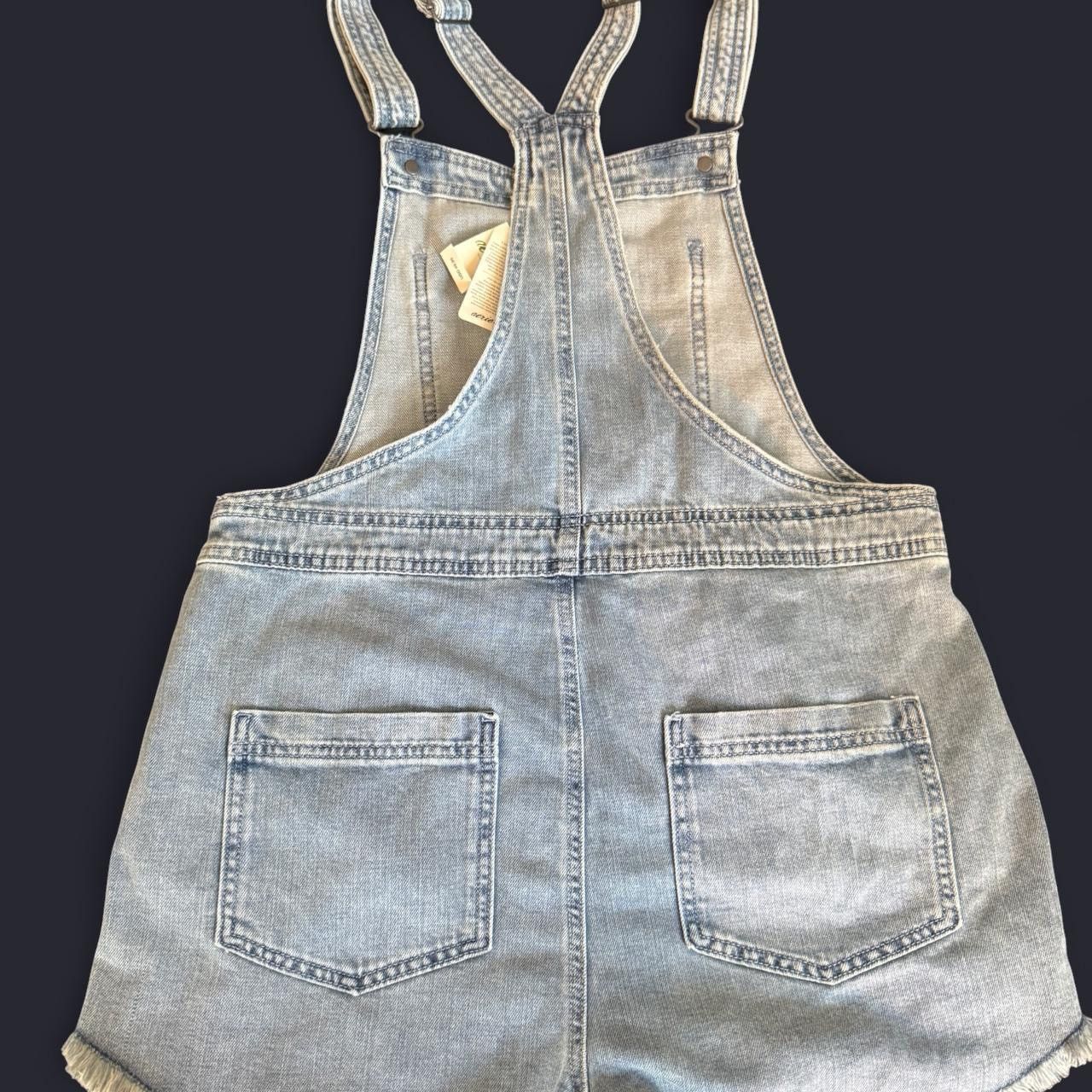 Other Aerie blue denim overalls Size 26" / US 2 / IT 38 - 3 Thumbnail