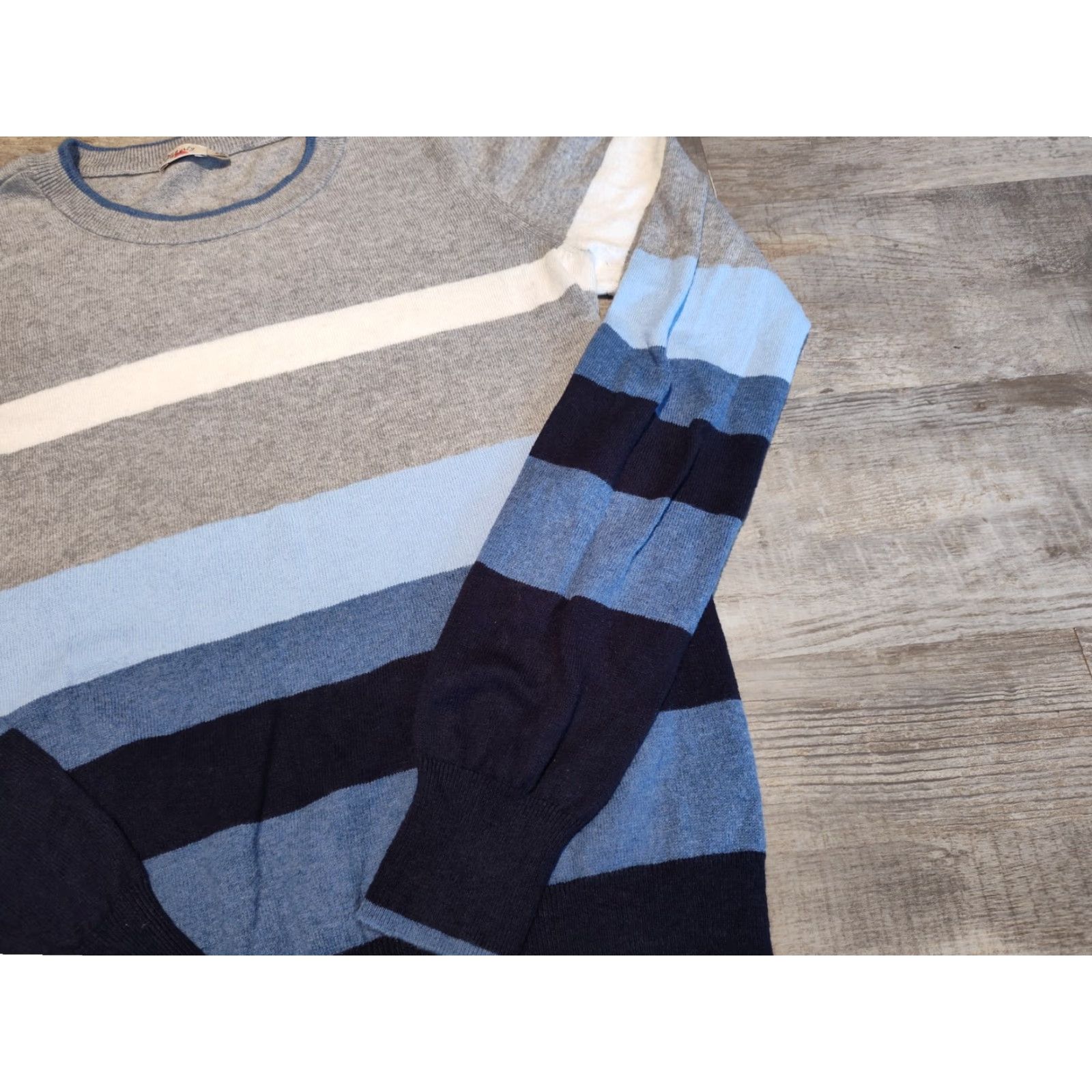 Faherty Faherty Women's Ollie Crew Striped Sweater Size S Multicolor Cashmere Blend Casual Fall Winter Mens Size S / US 4 / IT 40 - 2 Thumbnail