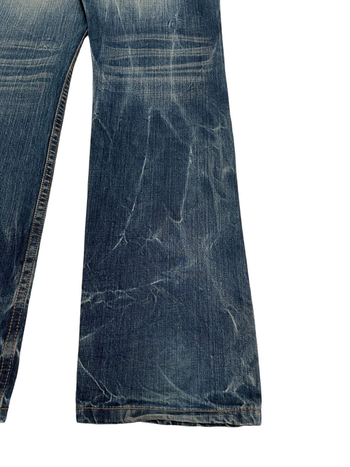 If Six Was Nine × Japanese Brand × Vintage Rare Design Vintageq Japanese Brand Red Pepper Jeans 1990s Size US 34 / EU 50 - 6 Thumbnail