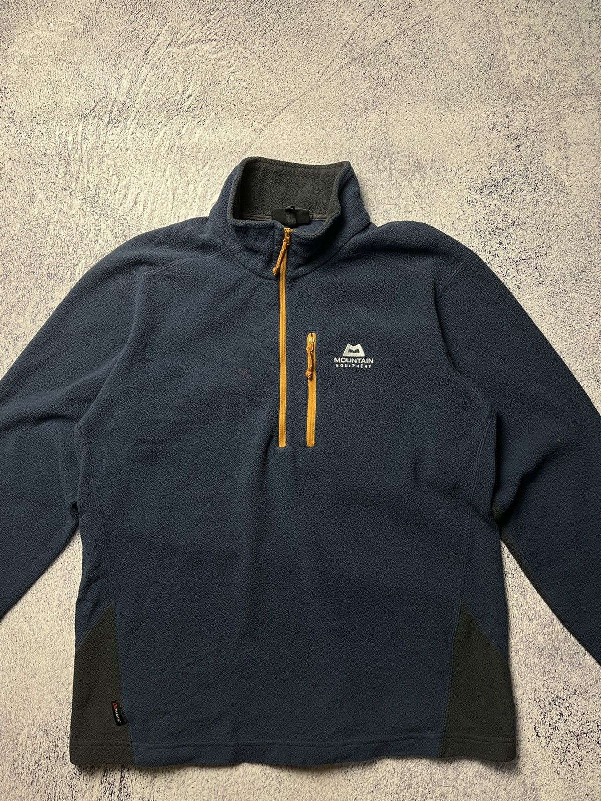 Mountain Equipment Company Men's blue Mountain Equipment 1/3 zip fleece jacket Size US M / EU 48-50 / 2 - 4 Thumbnail