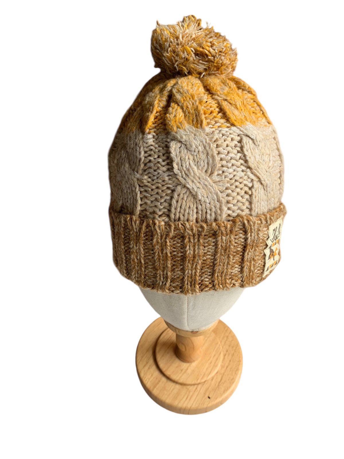Japanese Brand × Kapital × Vintage Knitted Crochet Winter Session Rare Colour Beanie Hats🧶 Size ONE SIZE - 7 Thumbnail