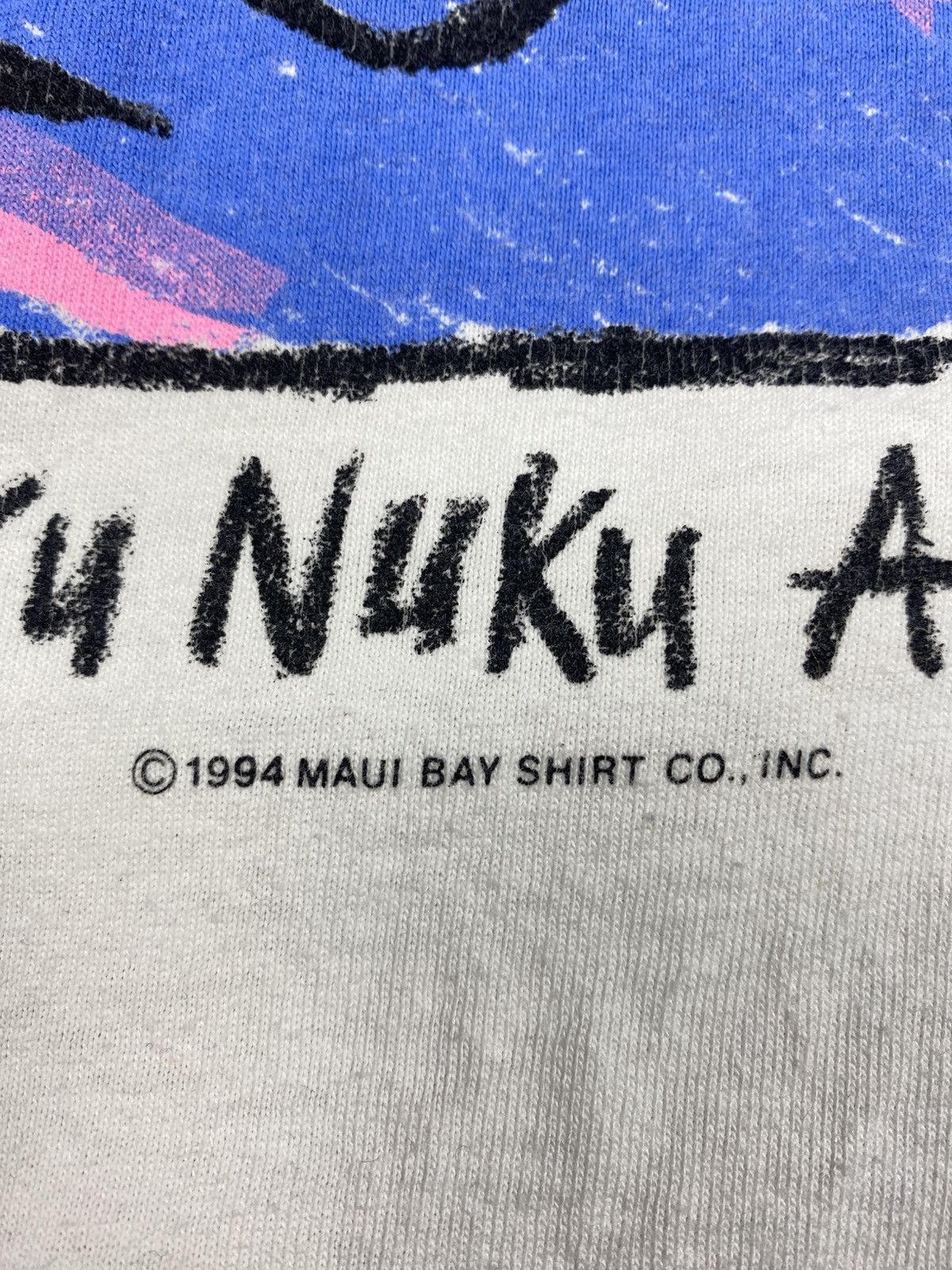 Other Vintage 1994 Maui Bay Hawaii Fish Graphic Tee Size US L / EU 52-54 / 3 - 8 Thumbnail