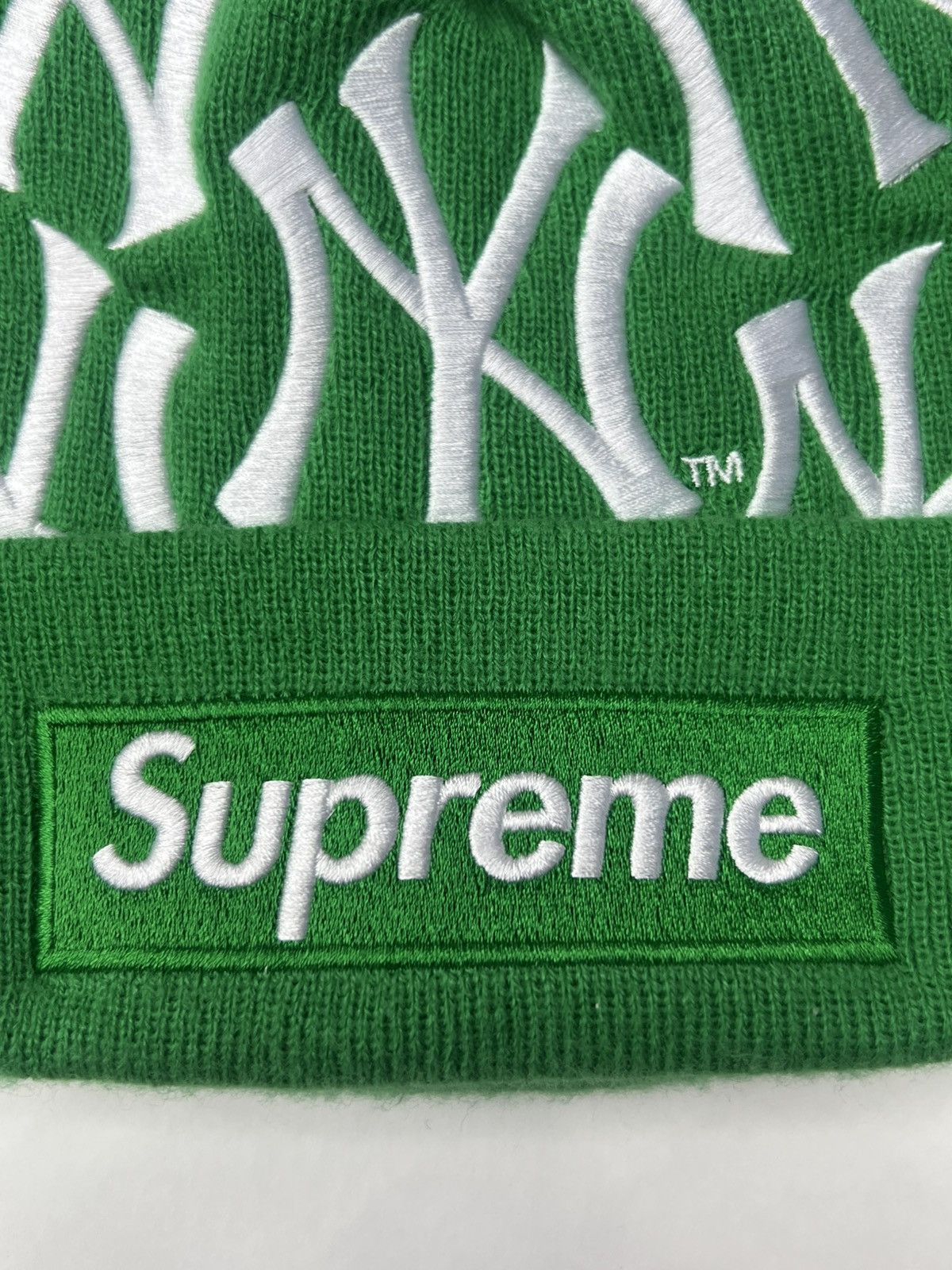 Supreme Supreme x New York Yankees New Era Beanie Size ONE SIZE - 4 Thumbnail