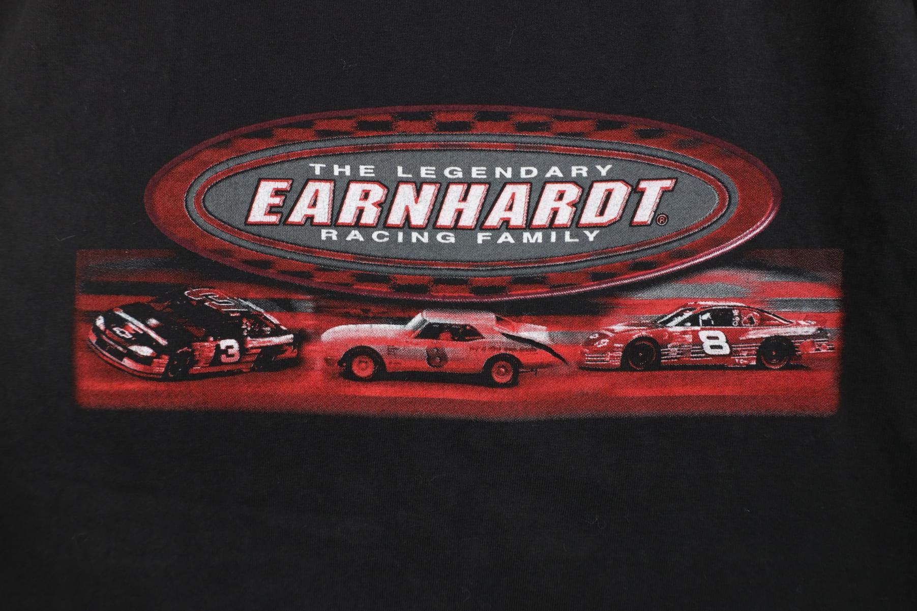 Vintage Vintage NASCAR Earnhardt Racing Family Short Sleeve T-Shirt Size US L / EU 52-54 / 3 - 4 Thumbnail