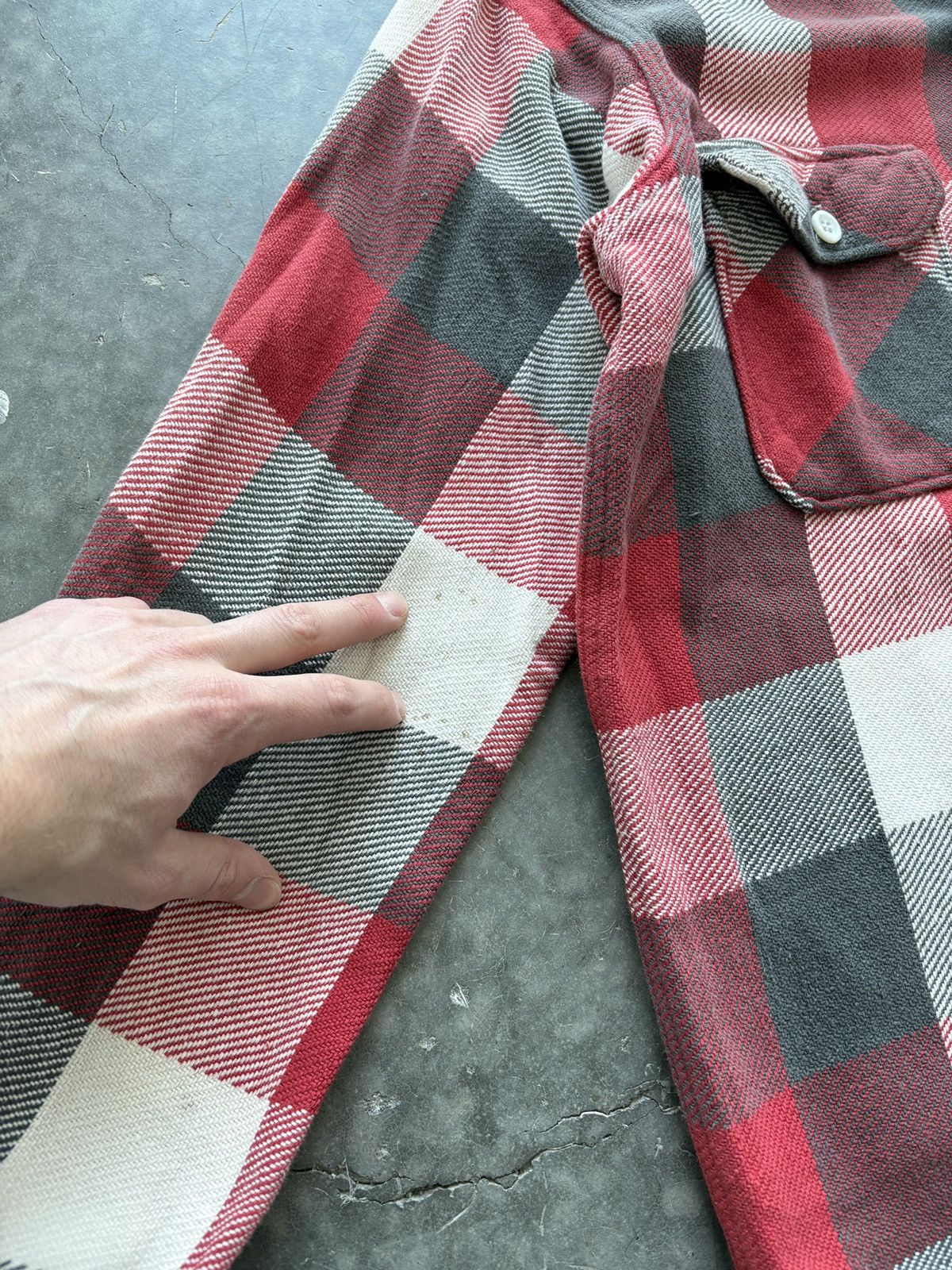 Vintage Vintage 1950s Sanforized King Kole Cotton Flannel Woven Size US L / EU 52-54 / 3 - 8 Thumbnail