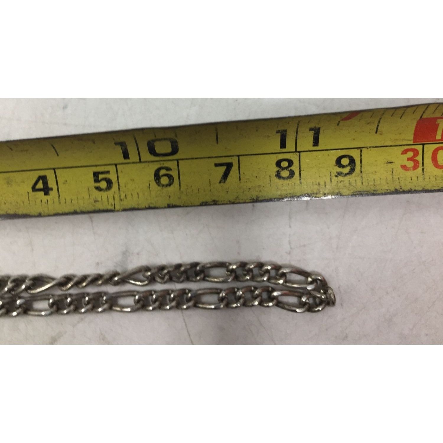 Other Unisex Silver Tone Chain Necklace with Clasp Size ONE SIZE - 7 Thumbnail