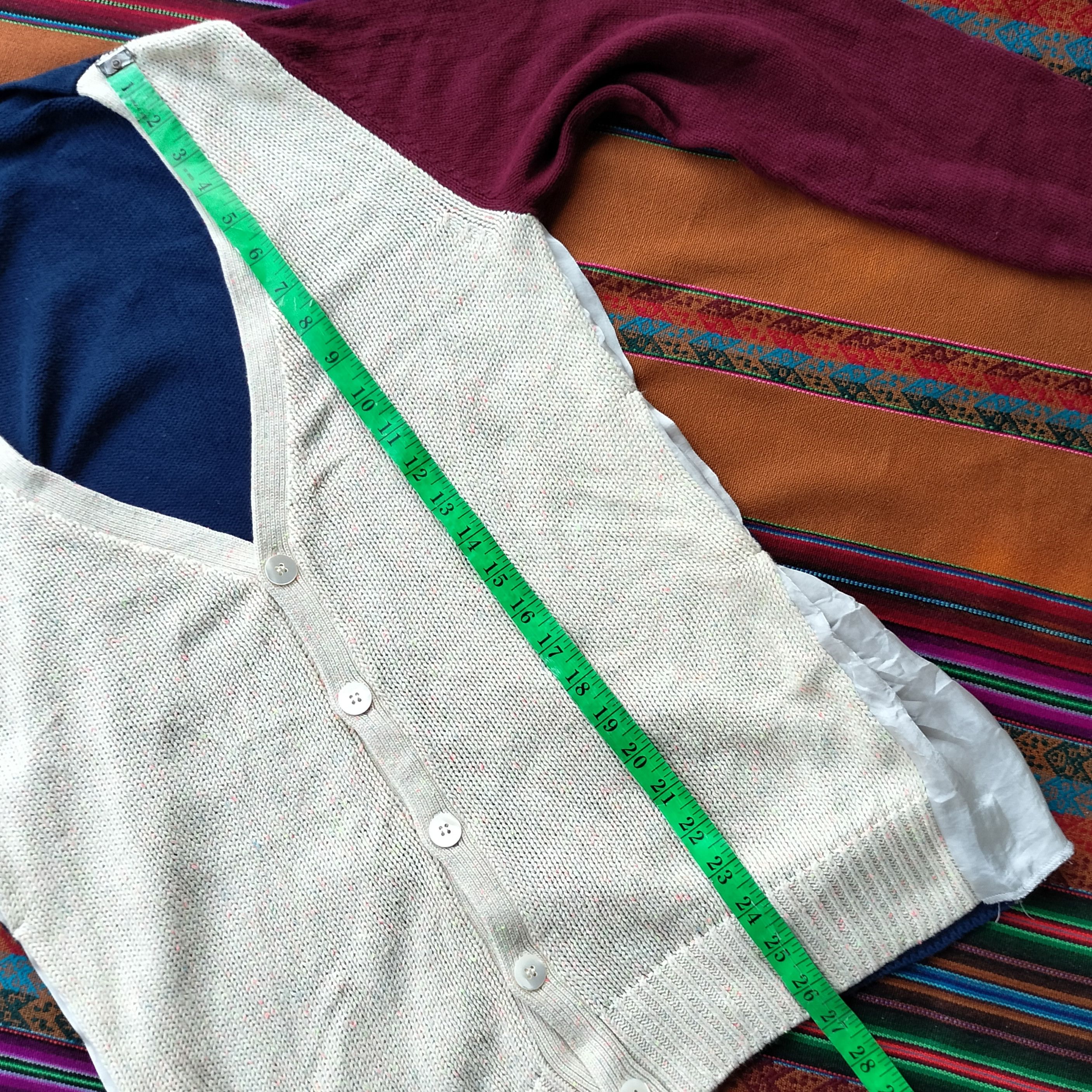 Issey Miyake SunaoKuwahara issey miyake color block cardigan Size US S / EU 44-46 / 1 - 15 Thumbnail