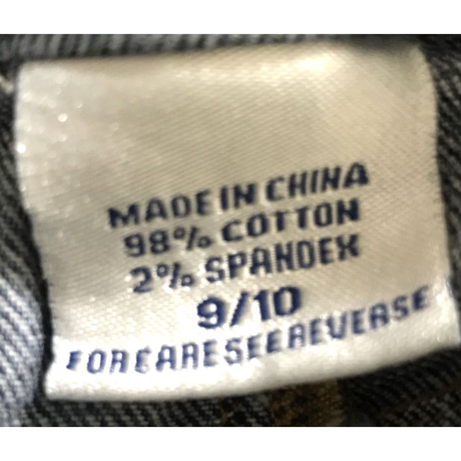 Vintage Maurices Original Women’s Jeans Capri Regular Size 10 Blue Cotton Blend Stretch Zipper Button 22in Inseam Size 24" / US 00 / IT 34 - 3 Thumbnail