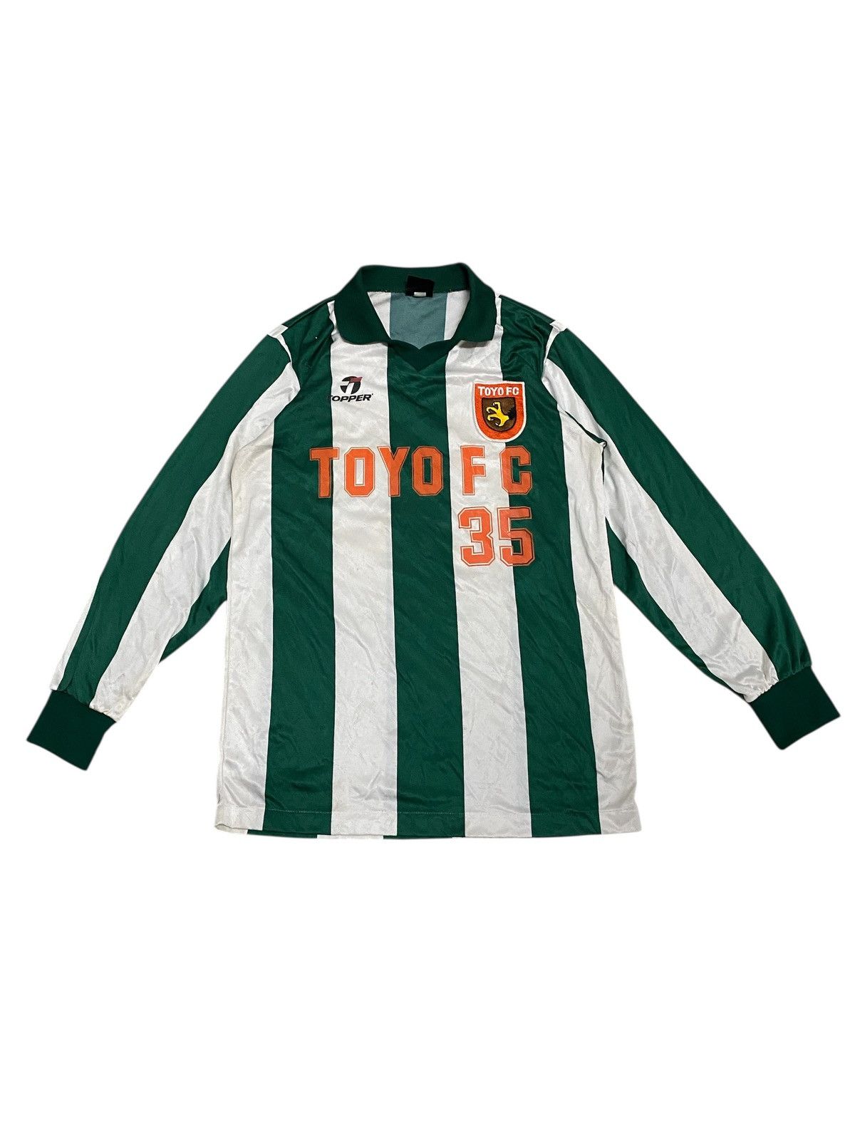 Sports Specialties × Vintage Vintage Topper Toyo Fc Jersey Longsleeve Size US L / EU 52-54 / 3 - 1 Thumbnail