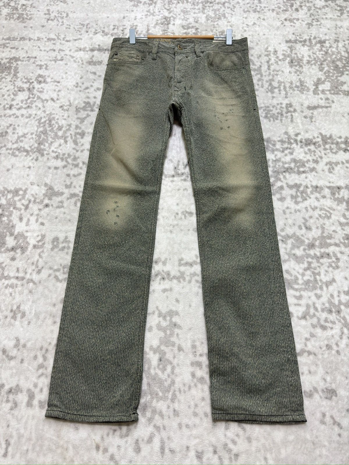 Diesel Diesel Safado Washed 0807M Regular Slim Straight Denim Jeans Size US 31 - 1 Thumbnail