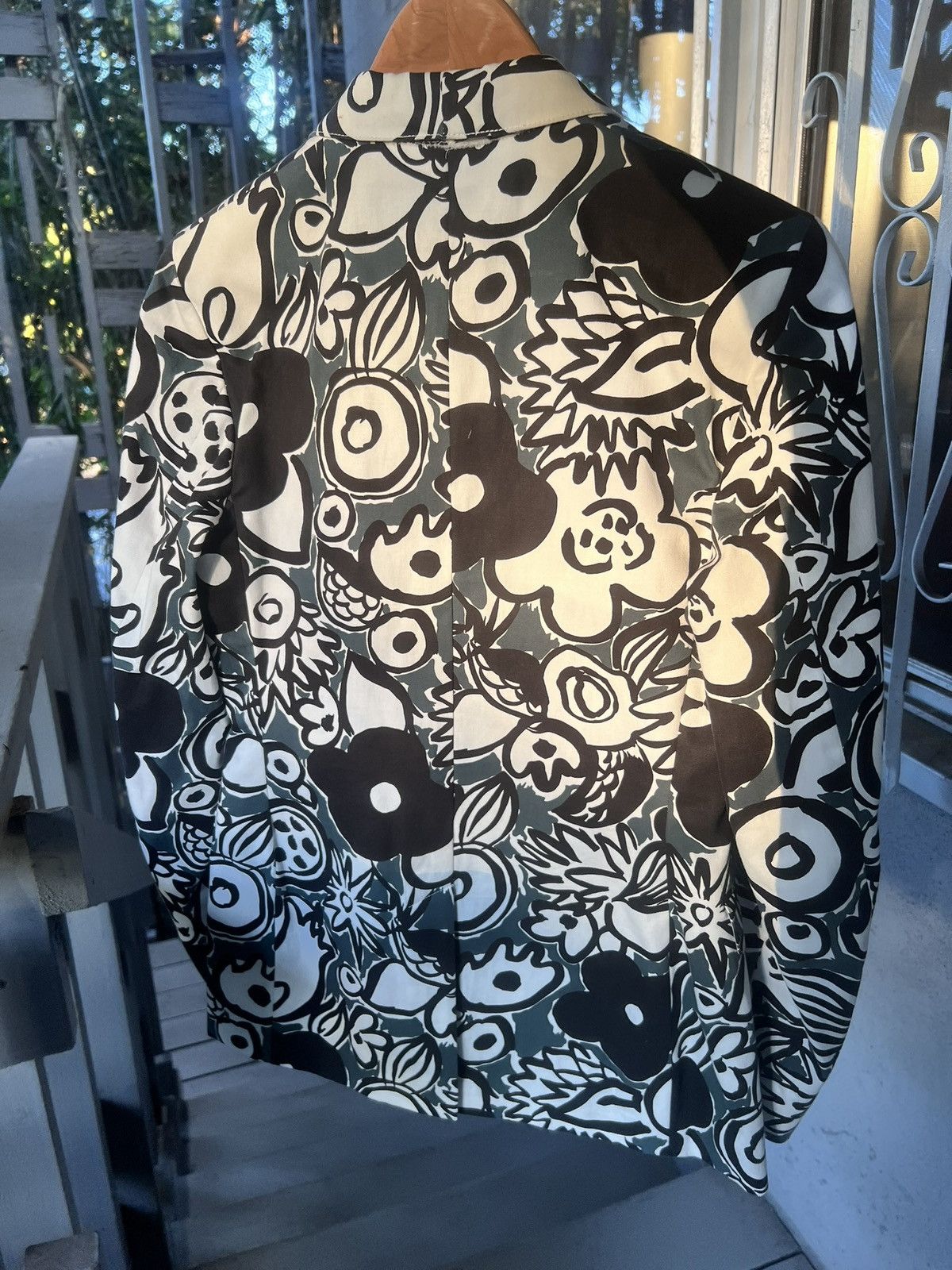 Marni Marni Flower Blazer Size 48R - 2 Thumbnail