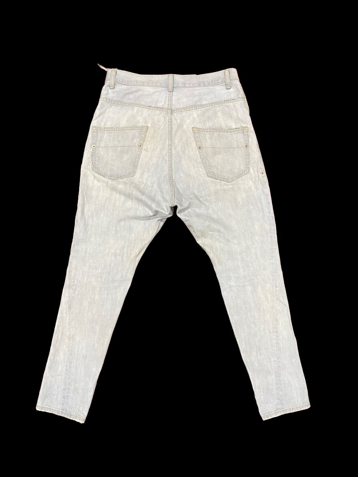 Frapbois × If Six Was Nine × Issey Miyake Frabois Drop Crotch Jeans Size US 33 - 9 Thumbnail
