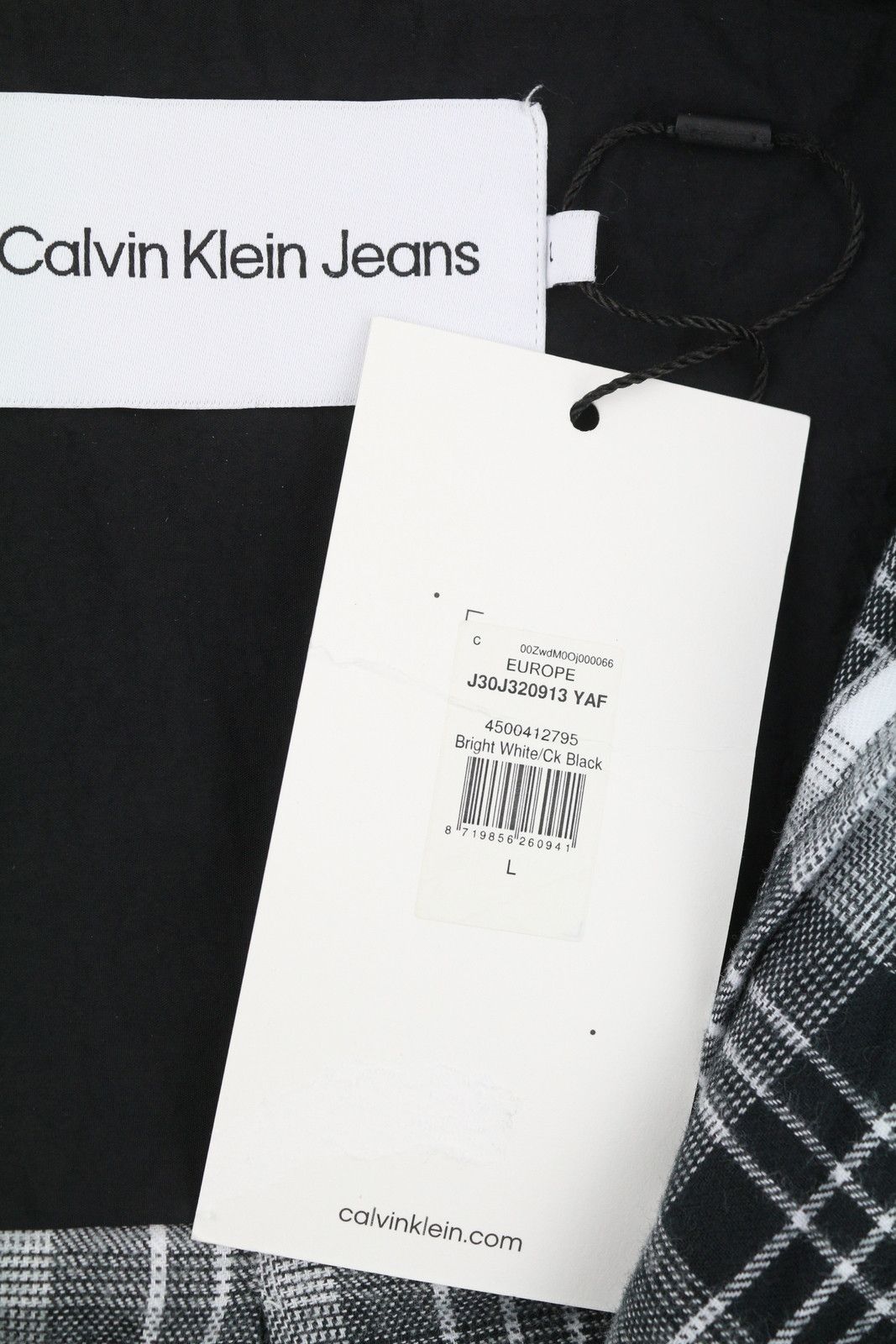Calvin Klein L Flannel Plaid Patch Pockets 87679 Size US L / EU 52-54 / 3 - 8 Thumbnail