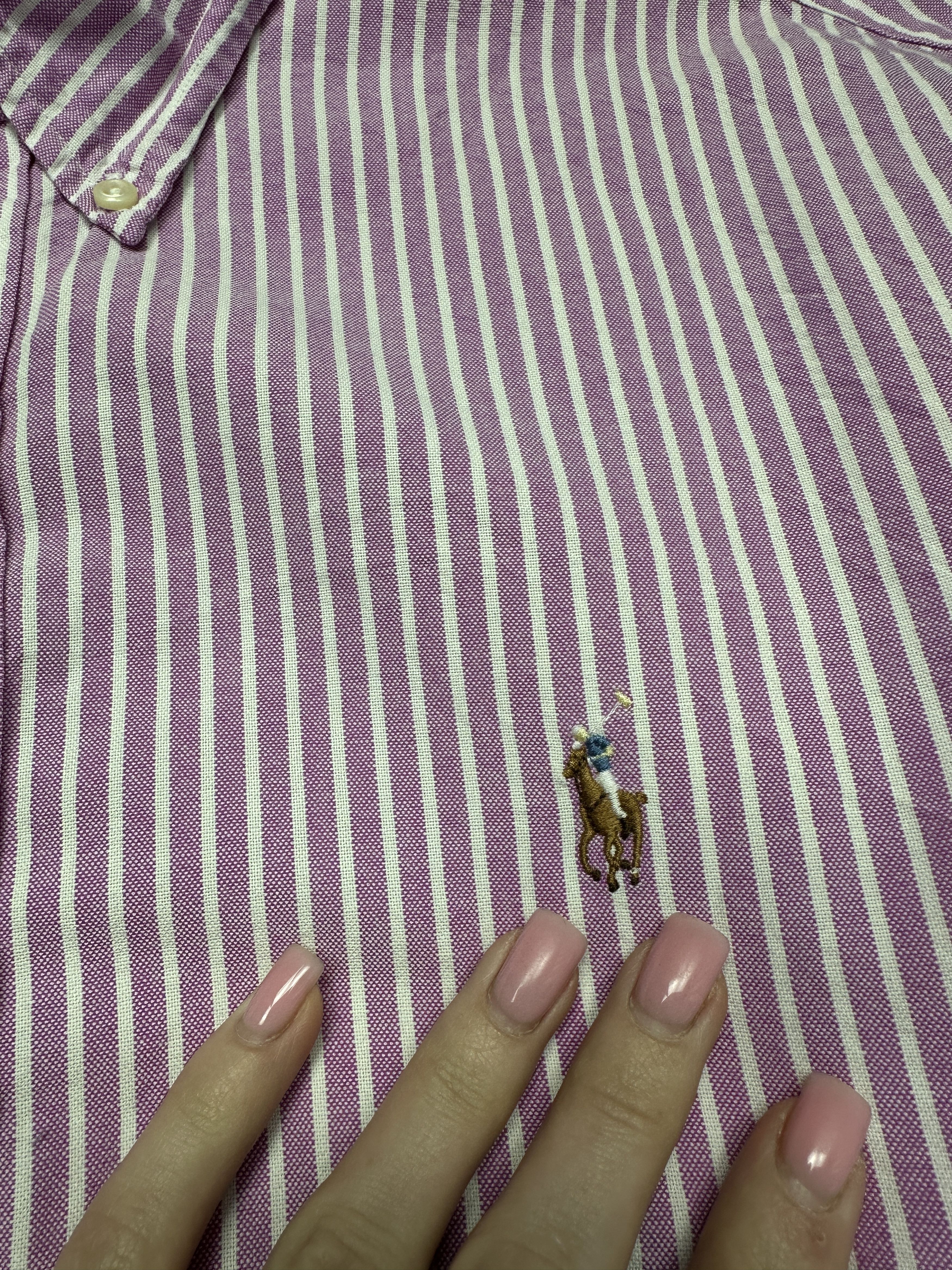 Polo Ralph Lauren Polo Ralph Lauren Mens Long Sleeve Striped Shirt Size US L / EU 52-54 / 3 - 3 Thumbnail