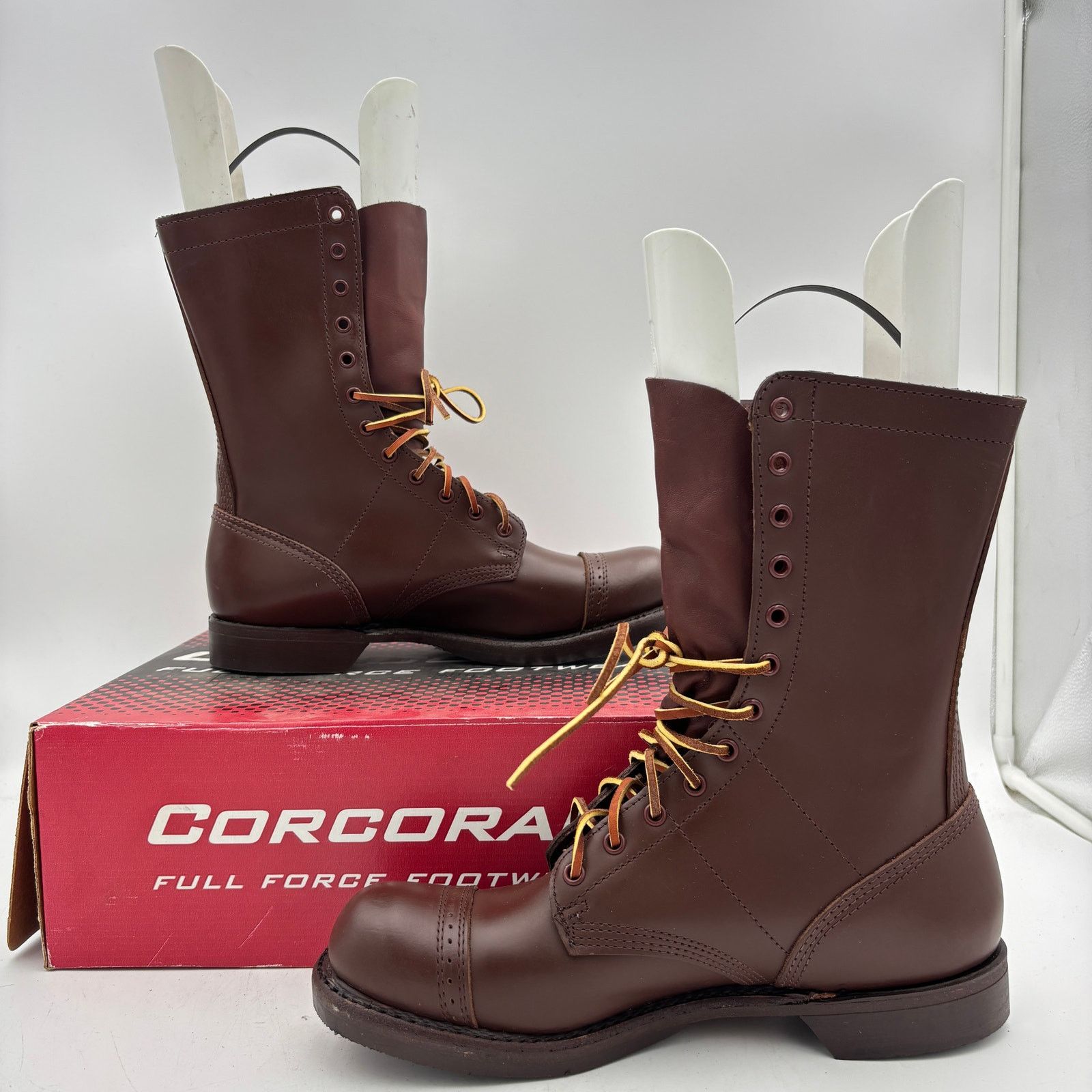 Corcoran NEW Corcoran 1510 Historic 10" Brown Jump Boots Men's 10 D Size US 10 / EU 43 - 6 Thumbnail