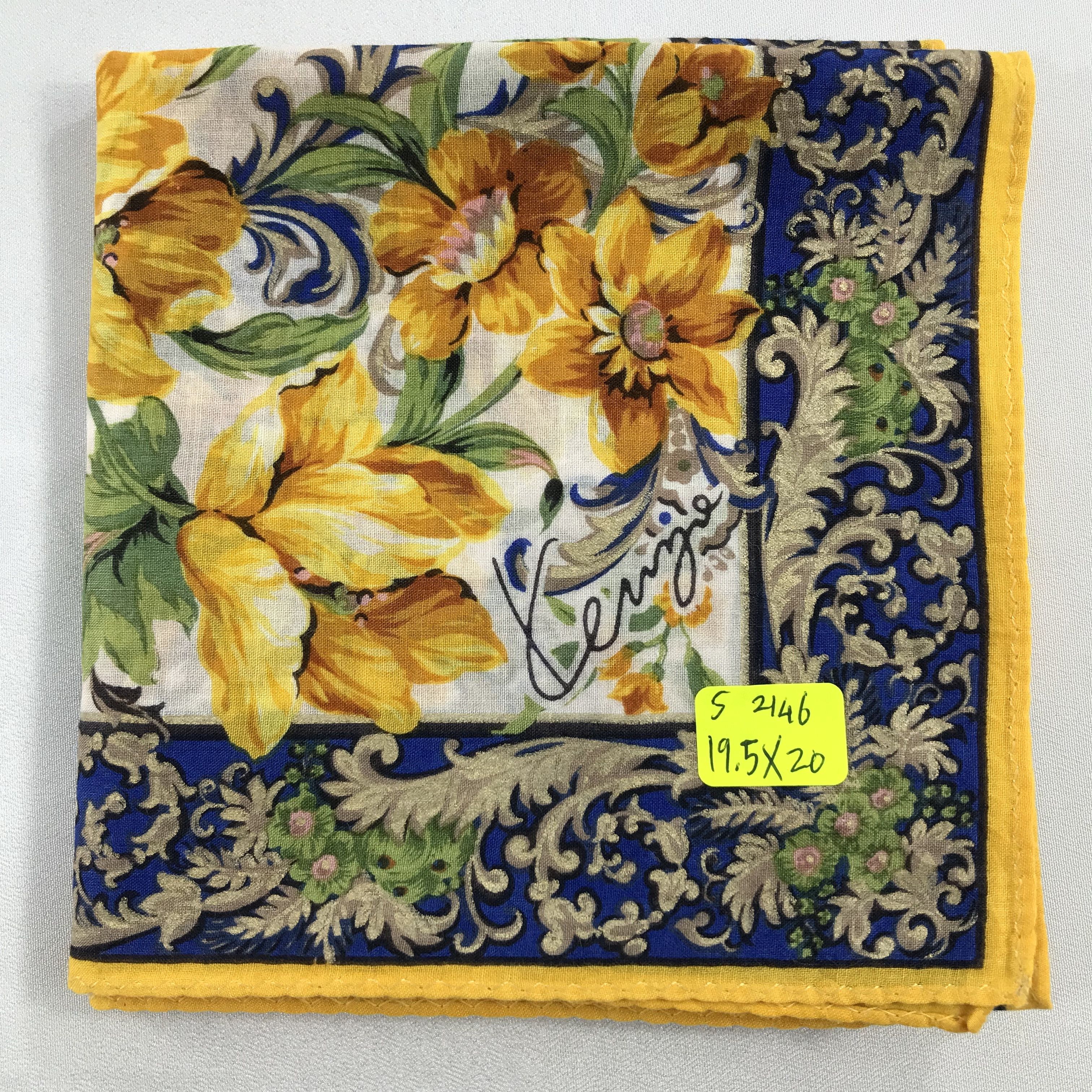 Kenzo × Vintage Kenzo Bandana / Handkerchief / Neckerchief - S2146 Size ONE SIZE - 5 Thumbnail