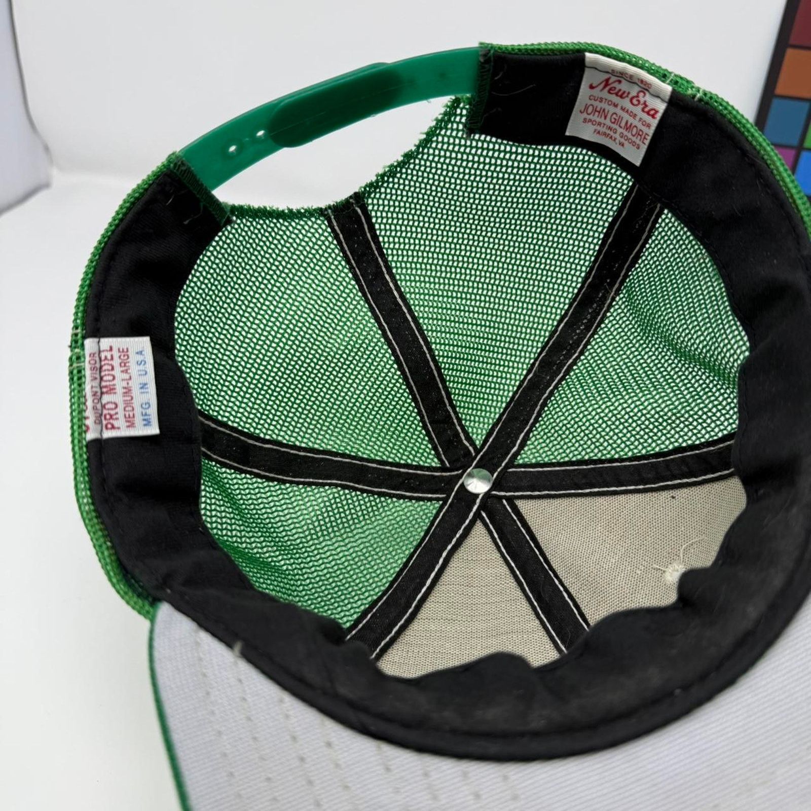 New Era True vintage new era hat trucker As Green USA made New Era Size ONE SIZE - 3 Thumbnail