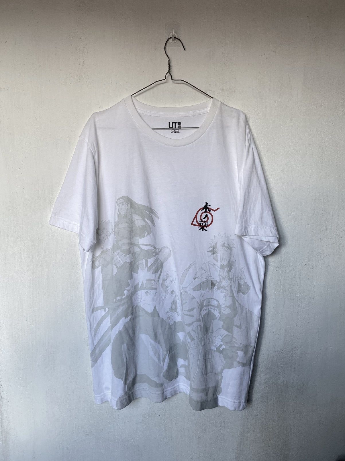 Anime RARE Naruto Konoha Team Tshirt Size US XL / EU 56 / 4 - 1 Thumbnail