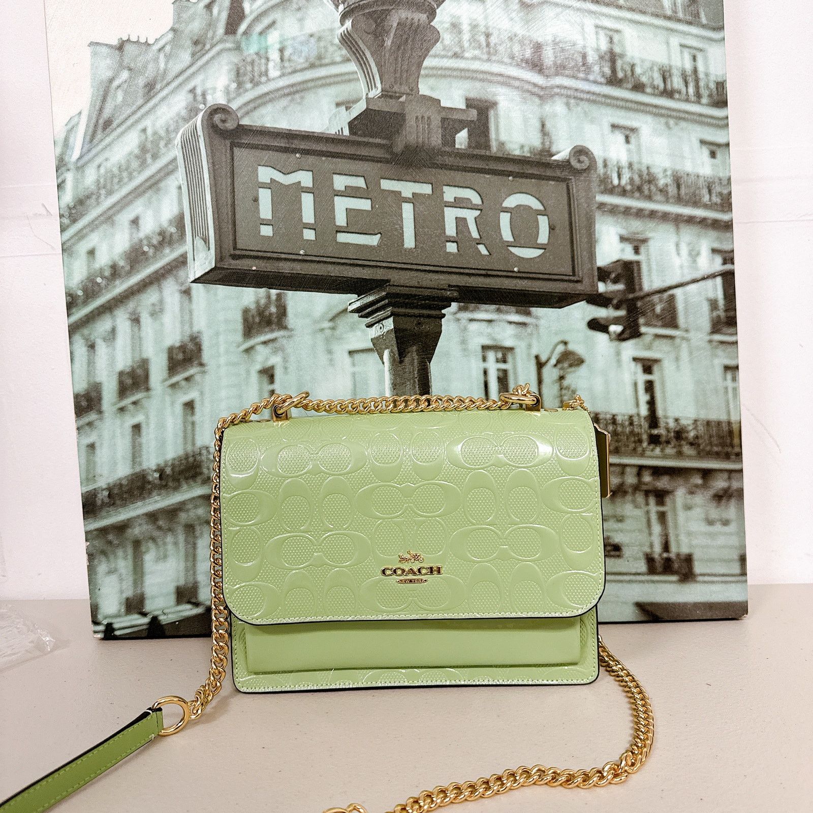 Coach Coach CDA97 Klare Crossbody Bag In Signature Leather Pale Size ONE SIZE - 1 Thumbnail