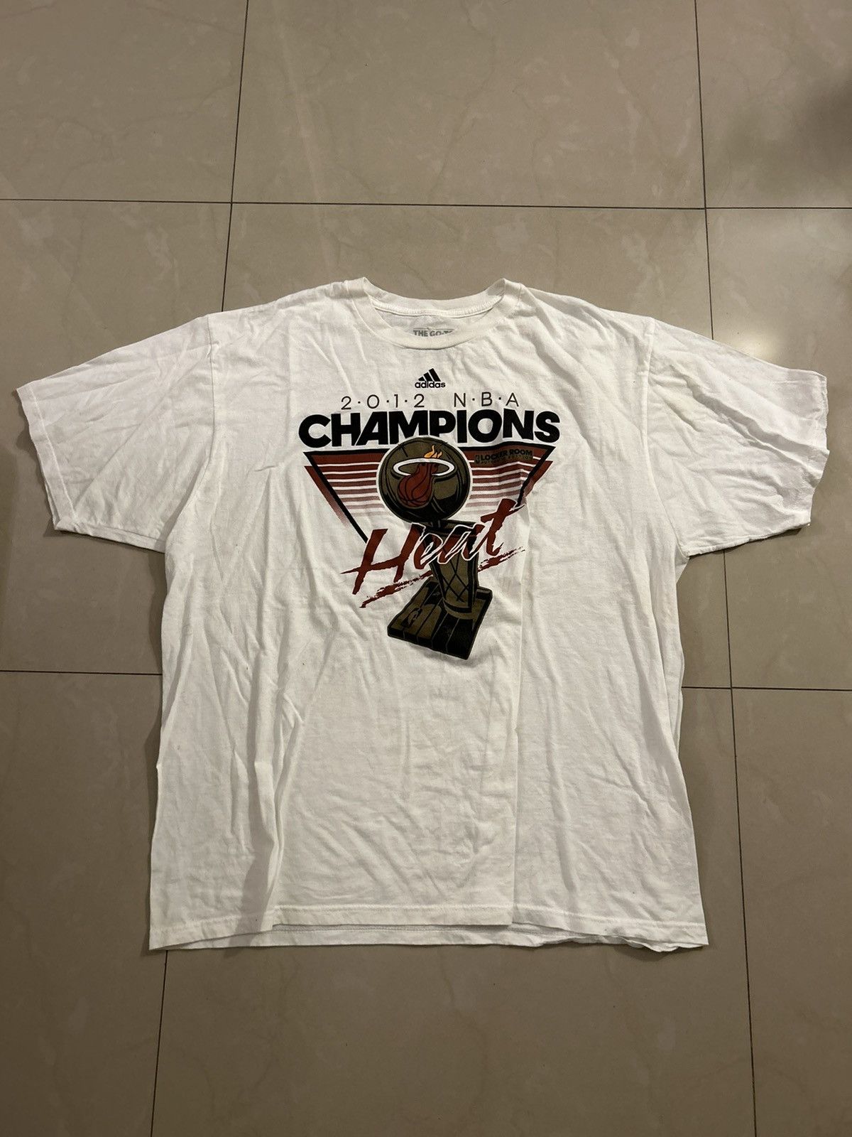 NBA × Vintage Miami heat 2012 nba final champions Size US XXL / EU 58 / 5 - 1 Thumbnail